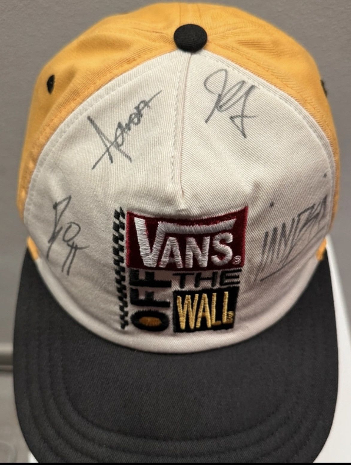 Vans Billy Talent Band signed cap hat Size ONE SIZE - 2 Thumbnail