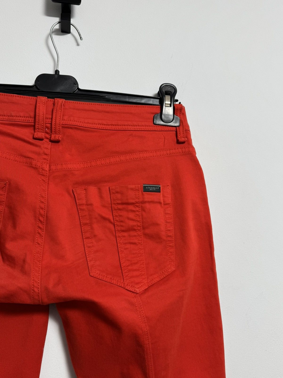 Burberry Burberry Brit Women’s Pants Luxury Red Skinny Size 27" / US 4 / IT 40 - 10 Thumbnail