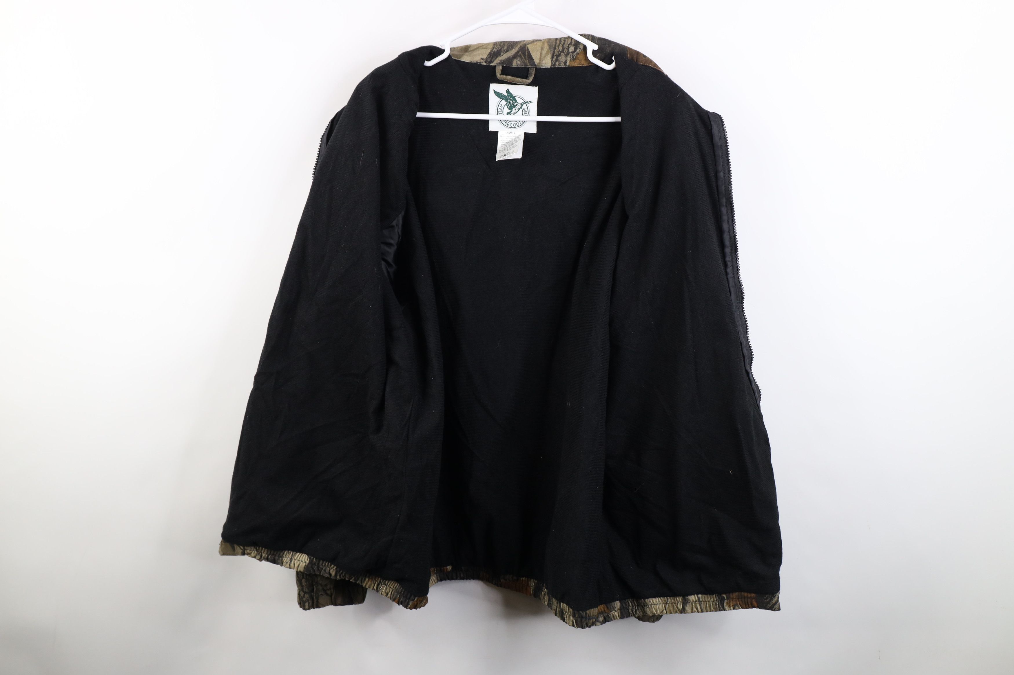 Vintage Vintage 90s Y2K Streetwear Camouflage Lined Bomber Jacket Size US L / EU 52-54 / 3 - 9 Thumbnail