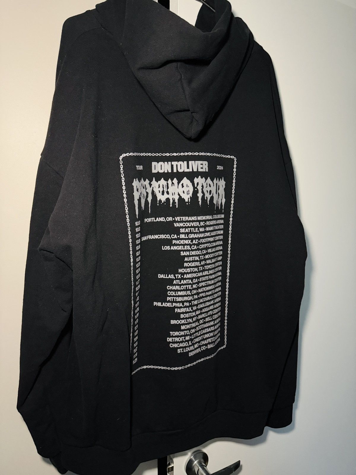 Other Don Toliver Hardstone Psycho Tour Hoodie Size US XXL / EU 58 / 5 - 5 Thumbnail