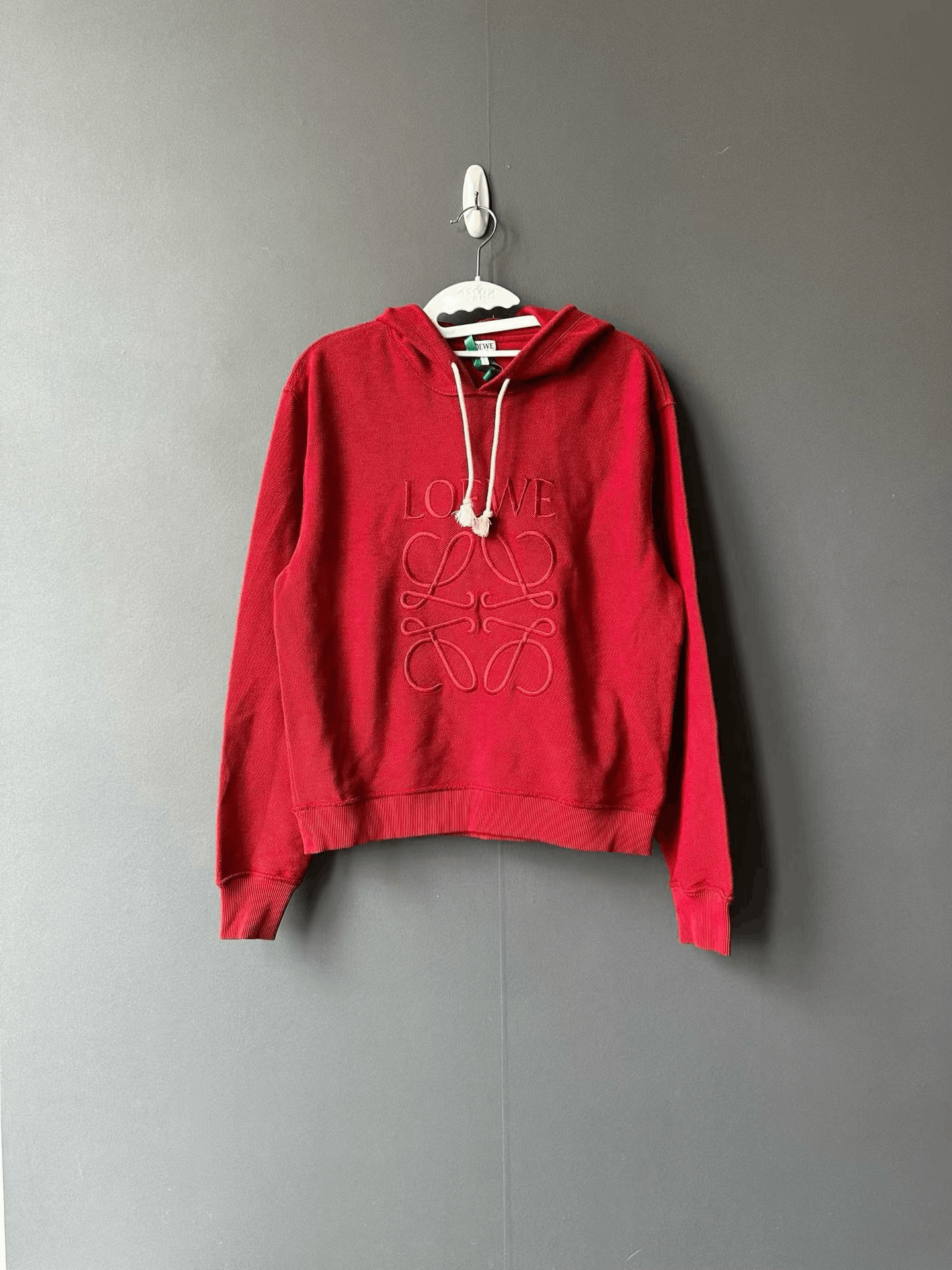 Japanese Brand Loewe Embroidered Logo Hoodie Size XS / US 0-2 / IT 36-38 - 1 Thumbnail