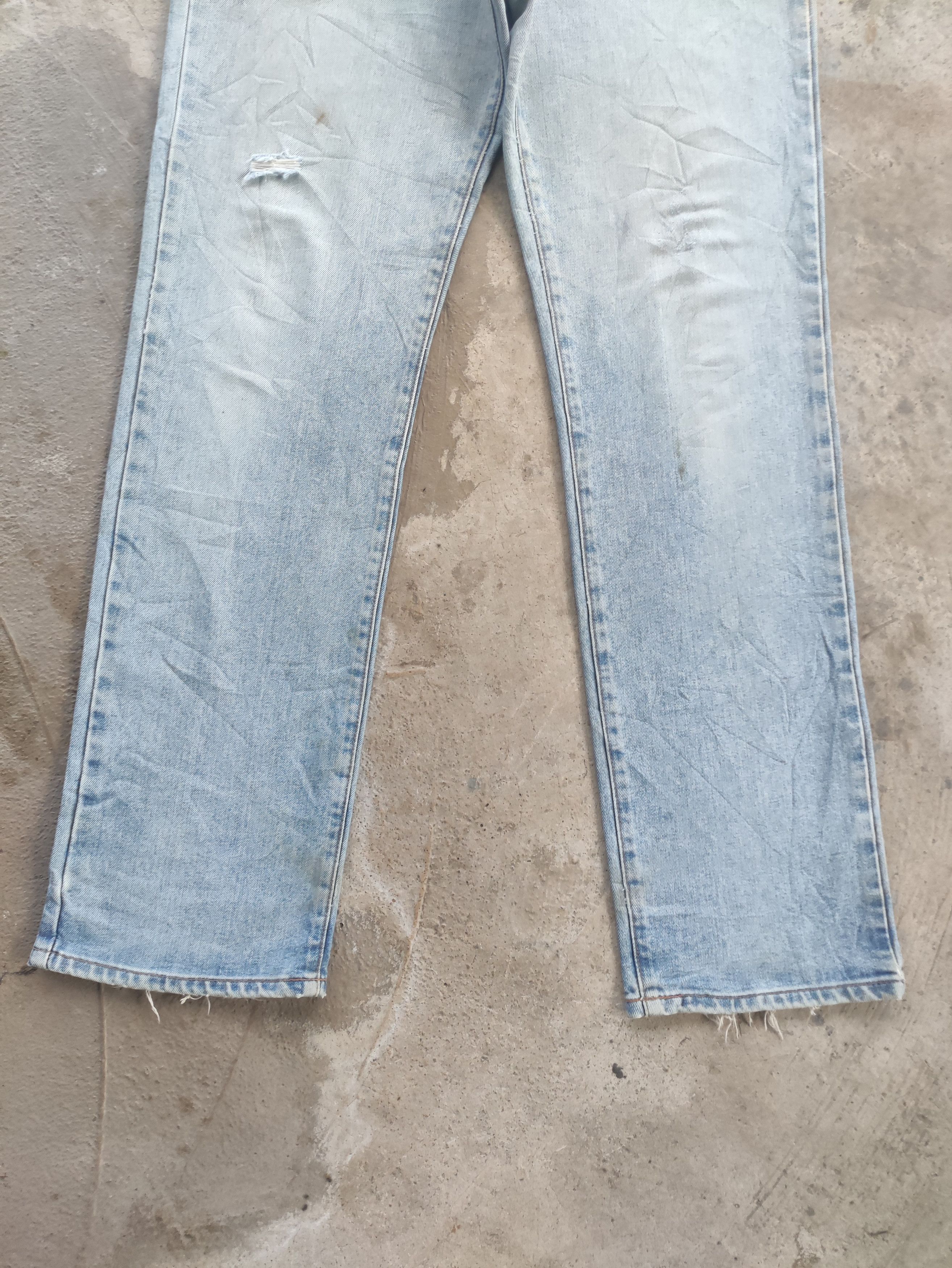 Wrangler Vintage Wrangler Distressed Faded Denim Pants Size US 34 / EU 50 - 4 Thumbnail