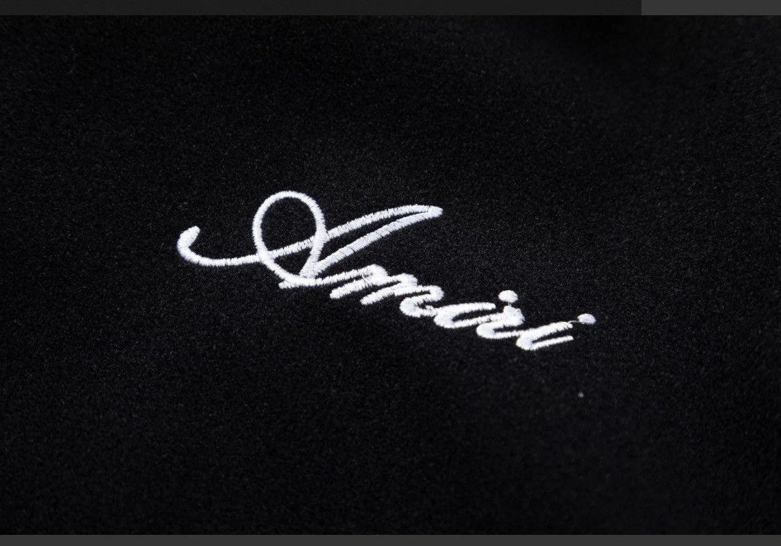 Amiri AMIRI Bone Embroidered Baseball Jacket Size US M / EU 48-50 / 2 - 7 Thumbnail