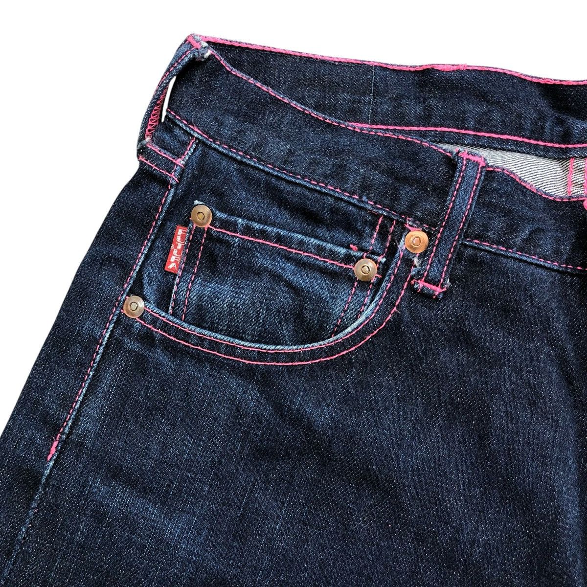 Futura Vintage Futura Lobaratories Embroidered Pink Jeans Pants Size US 30 / EU 46 - 11 Thumbnail