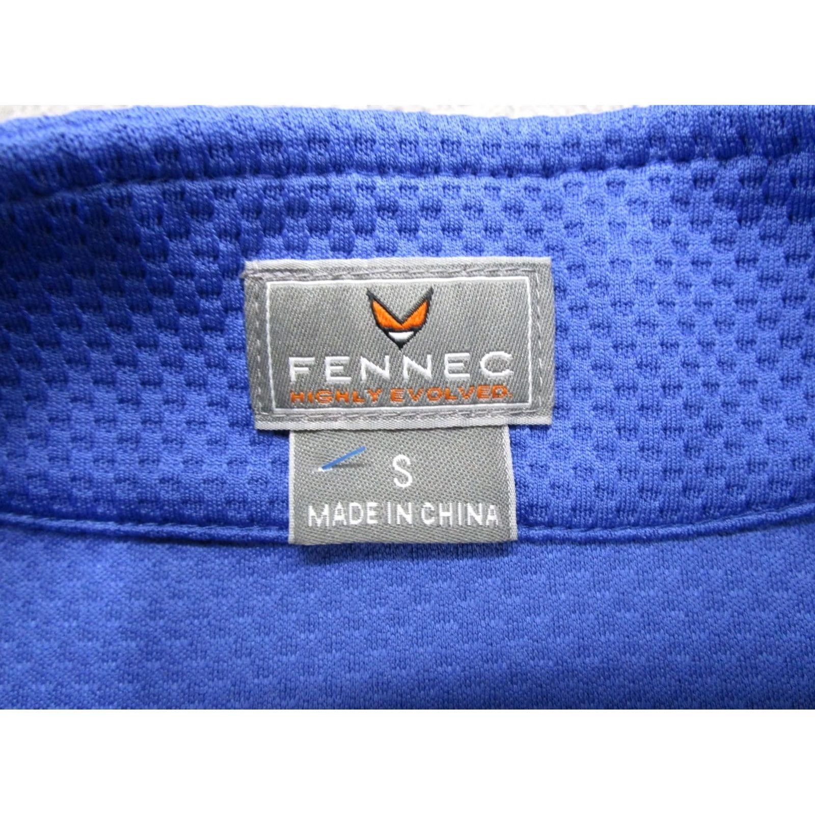Vintage Fennec Pullover Shirt Men S Blue 1/4 Zip Embroidered Size US S / EU 44-46 / 1 - 2 Thumbnail