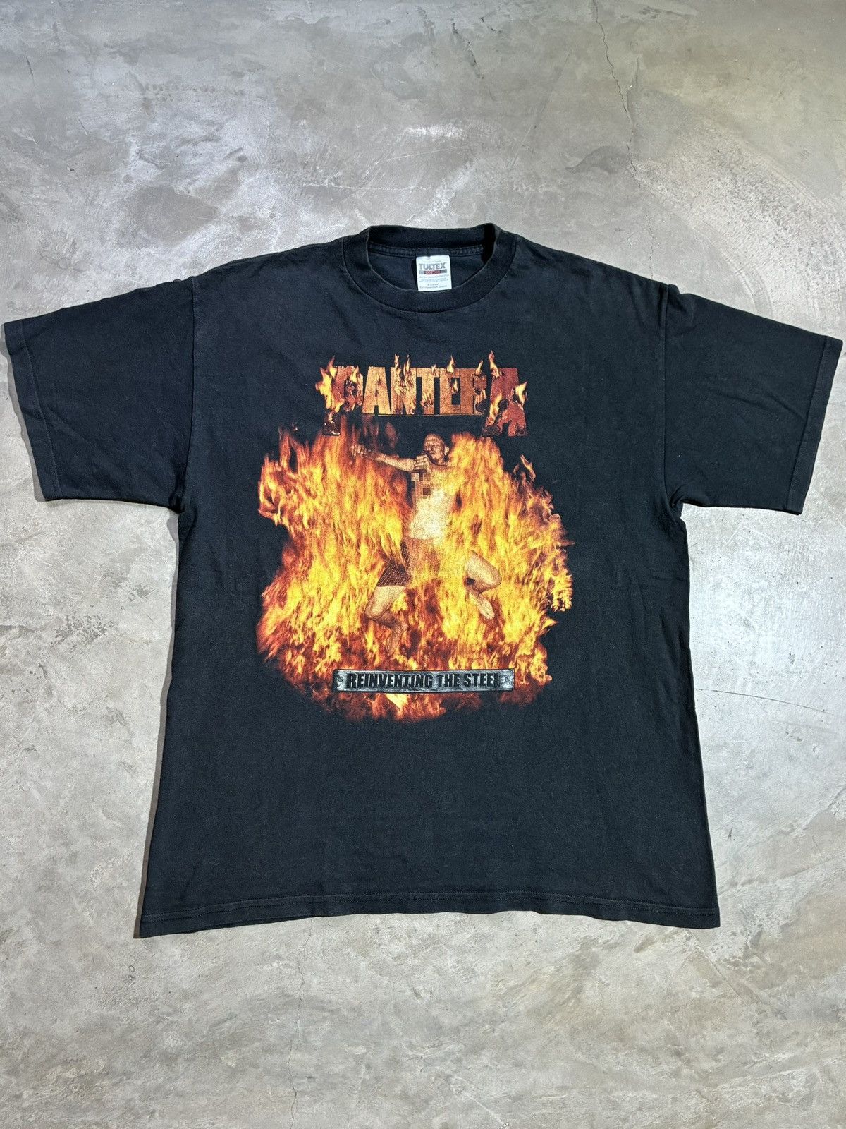 Tultex Pantera Reinventing the Steel double sided T Shirt XL Size US XL / EU 56 / 4 - 1 Thumbnail