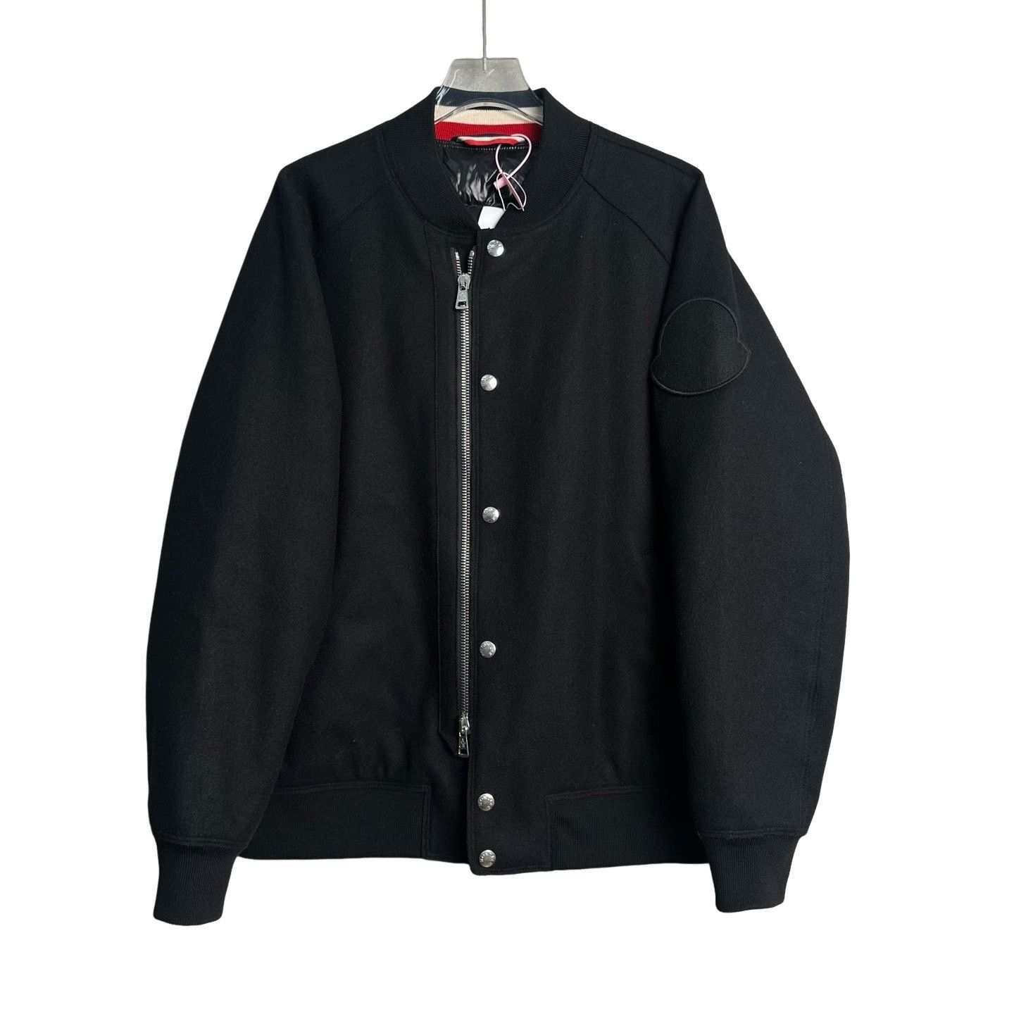 Moncler Moncler Black Down Bomber Jacket Size 6 Size US XXL / EU 58 / 5 - 1 Thumbnail
