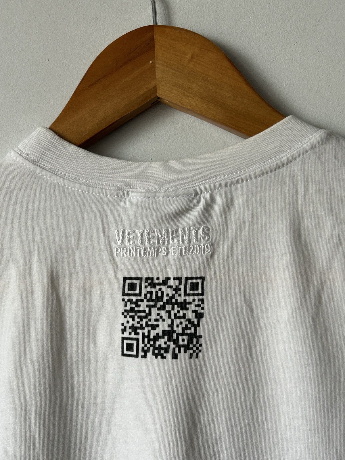Vetements Vetements QR code tee by Demna Gvasalia Size US M / EU 48-50 / 2 - 4 Thumbnail
