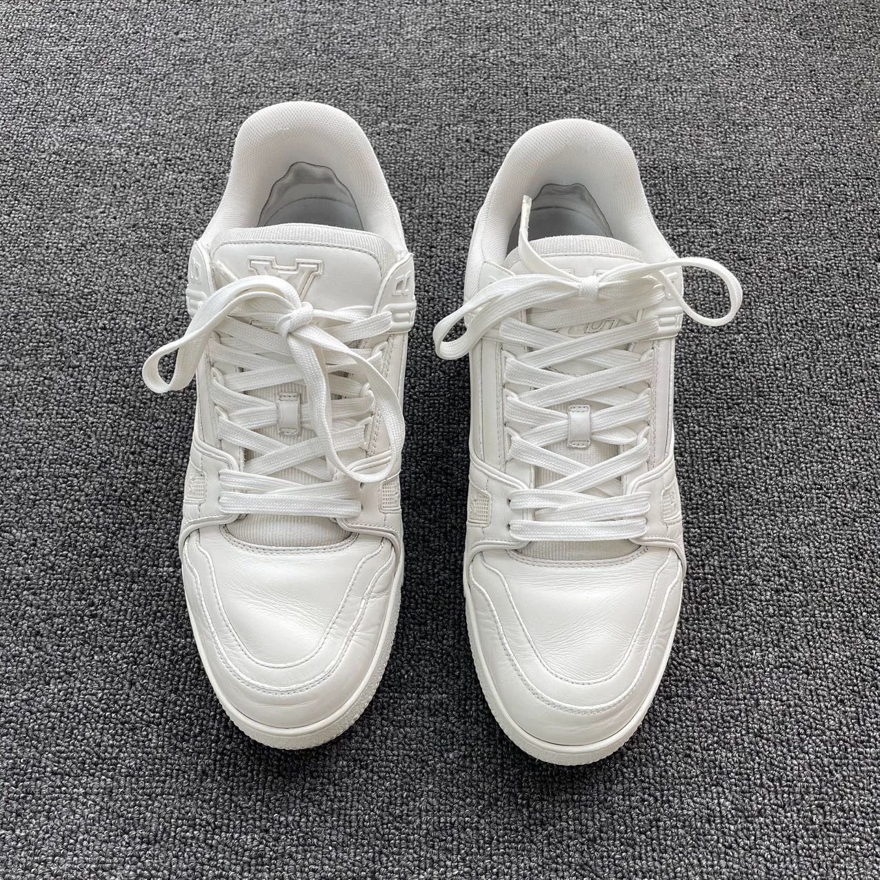 Louis Vuitton LV Trainer White 42.5 EU 95 New Size US 9.5 / EU 42-43 - 2 Thumbnail