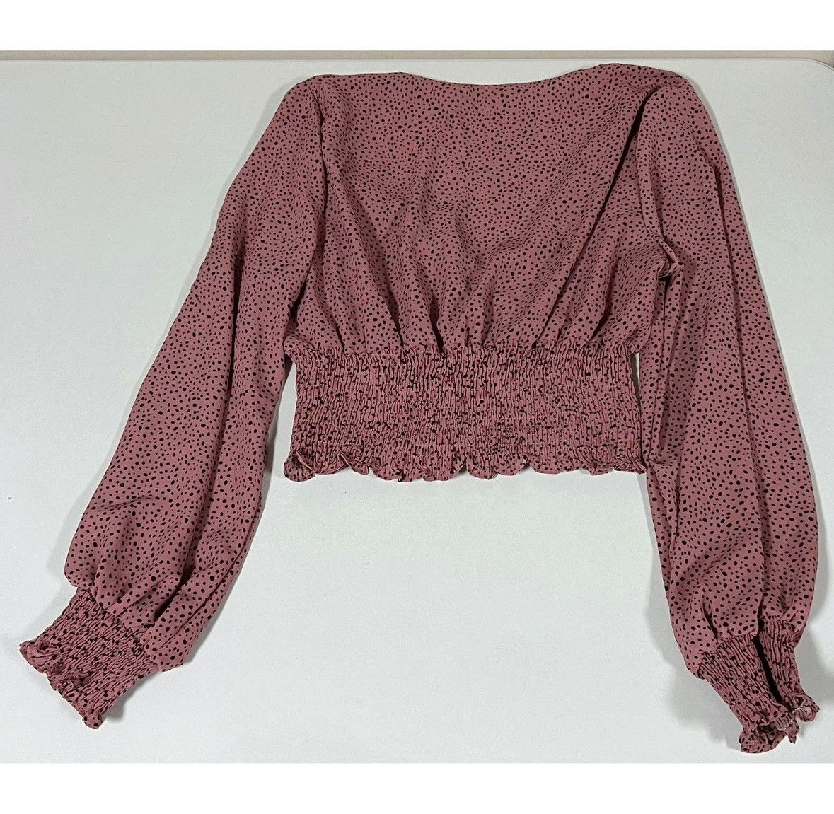Japanese Brand Pink Mauve Leopard Cheetah Print Shirt Top Blouse Size L 🖤 Size L / US 10 / IT 46 - 3 Thumbnail