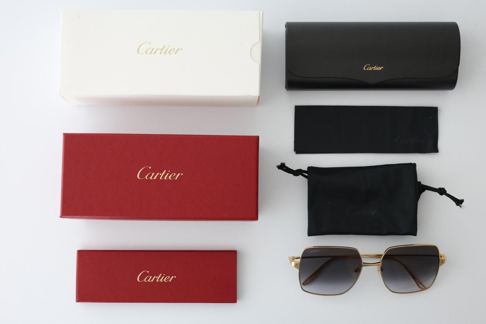 Cartier New Cartier eyewear optical sunglasses CT0297S 001 gold Size ONE SIZE - 2 Thumbnail