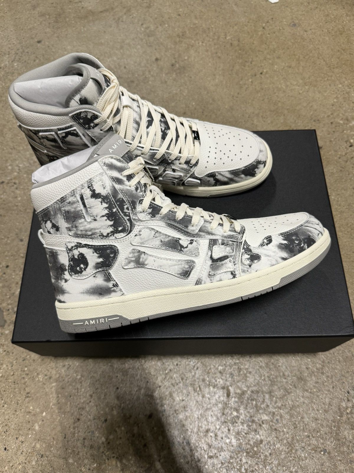 Amiri Amiri Skeleton High Top Sneaker NEW 790$ Size US 12 / EU 45 - 1 Thumbnail