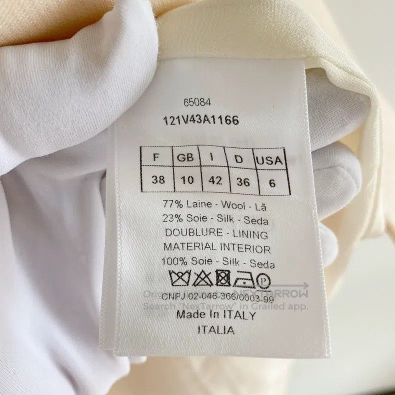 Dior Dior White suit jacket Size XS / US 0-2 / IT 36-38 - 7 Thumbnail