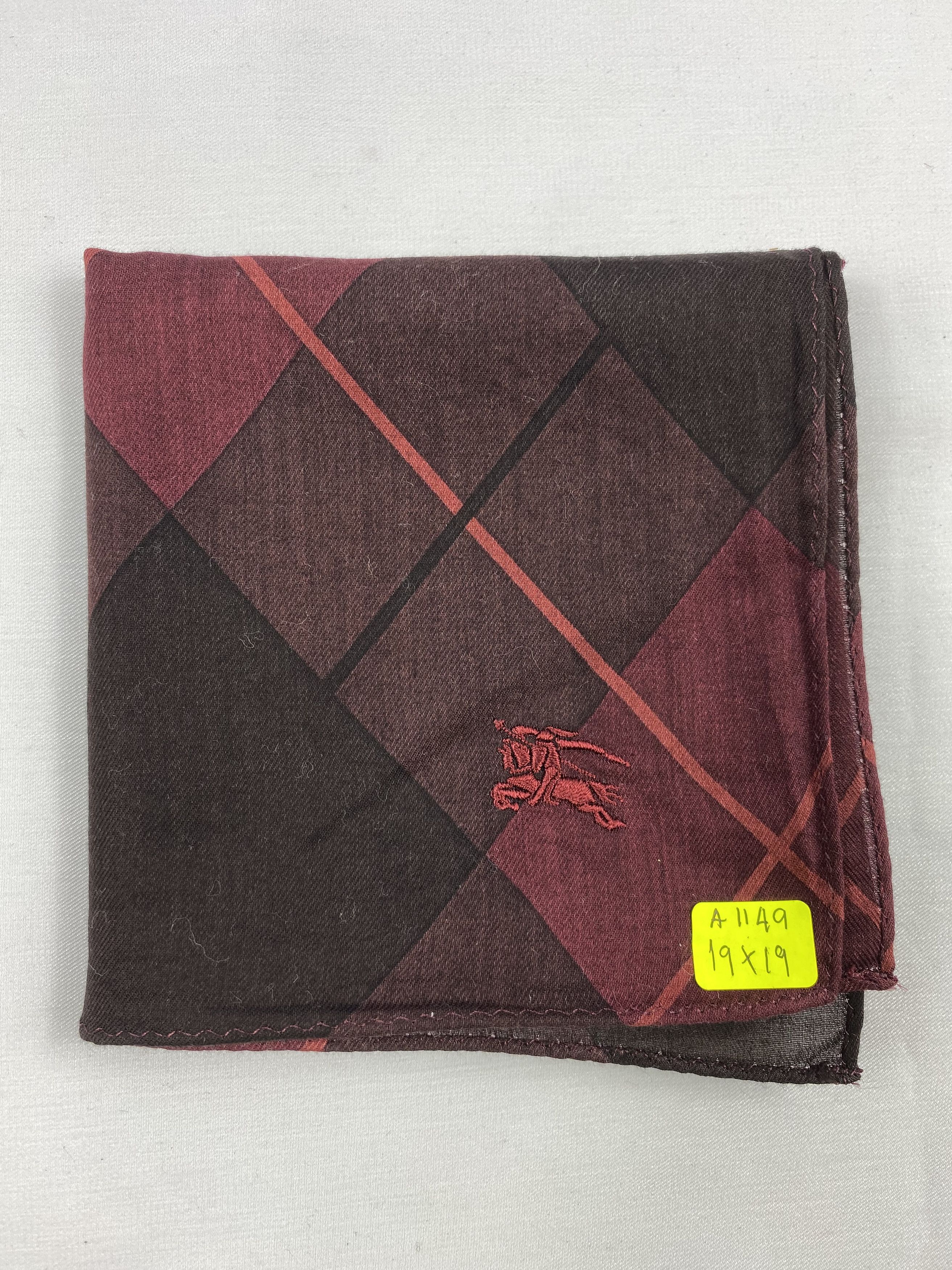 Burberry Vintage Burberry Handkerchief / Bandana / Neckerchief Size ONE SIZE - 6 Thumbnail