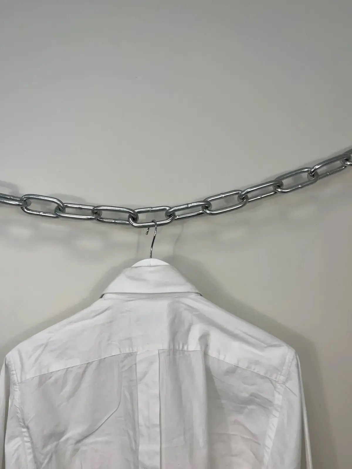 Dolce & Gabbana × Vintage Vintage Dolce & Gabbana Rare White Luxury Button Up Shirt Size US M / EU 48-50 / 2 - 11 Thumbnail
