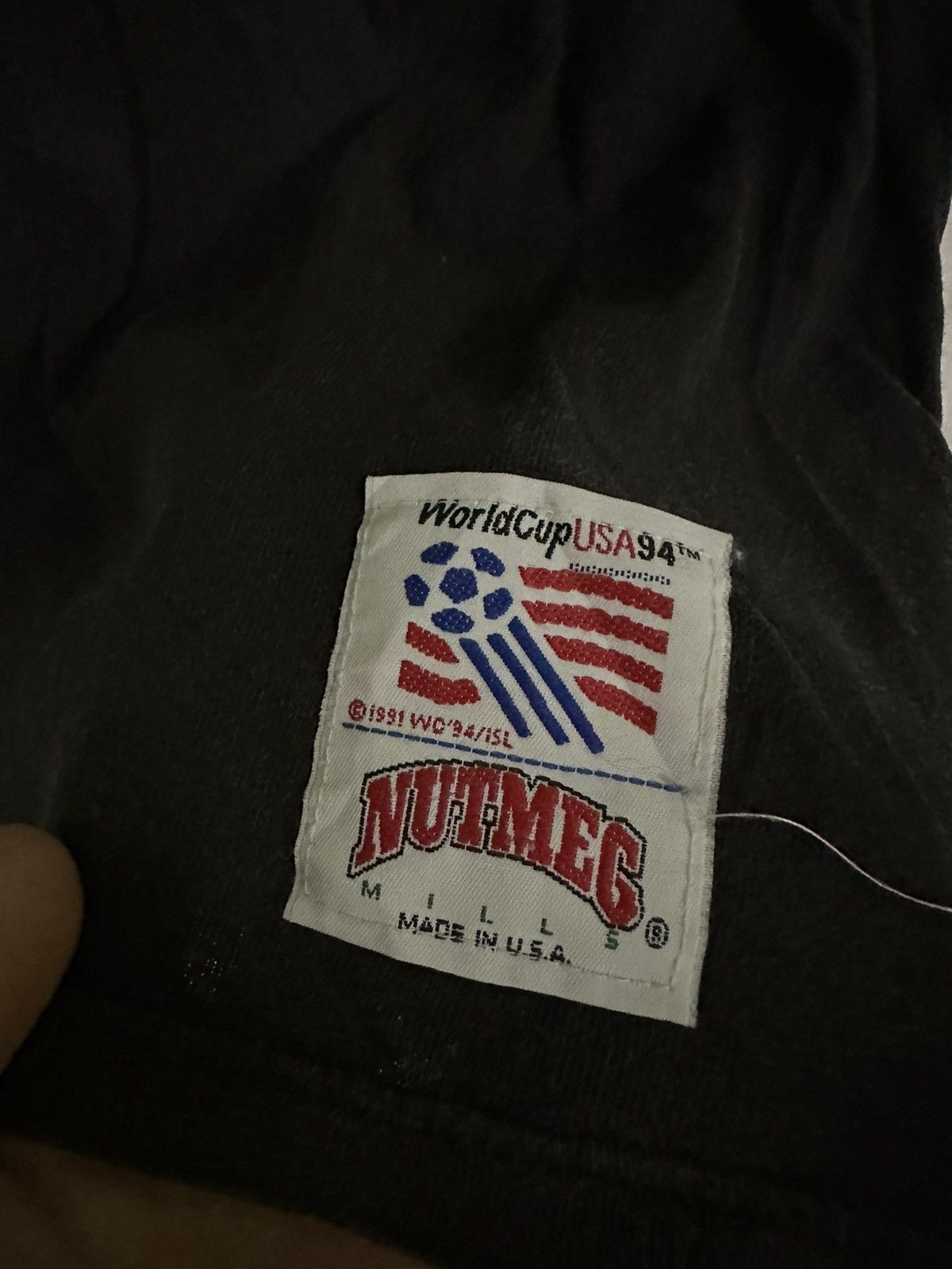 Vintage Vtg 90’s World Cup Soccer Germany x Nutmeg Mills Shirt Tee Size US S / EU 44-46 / 1 - 5 Thumbnail