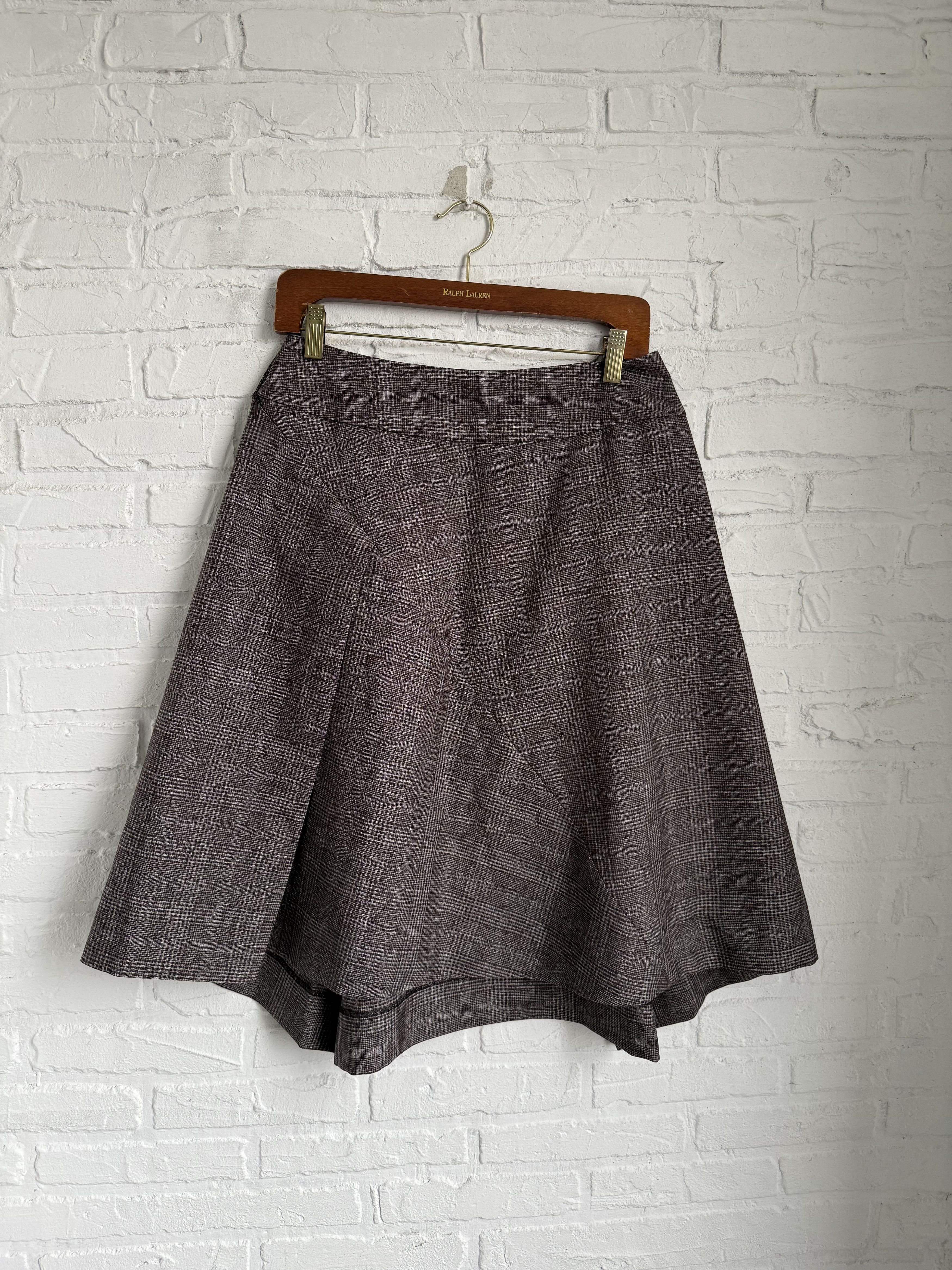 Vivienne Westwood Vintage Vivienne Westwood Red Label Asymmetric Wool Skirt Size 30" / US 8 / IT 44 - 10 Thumbnail