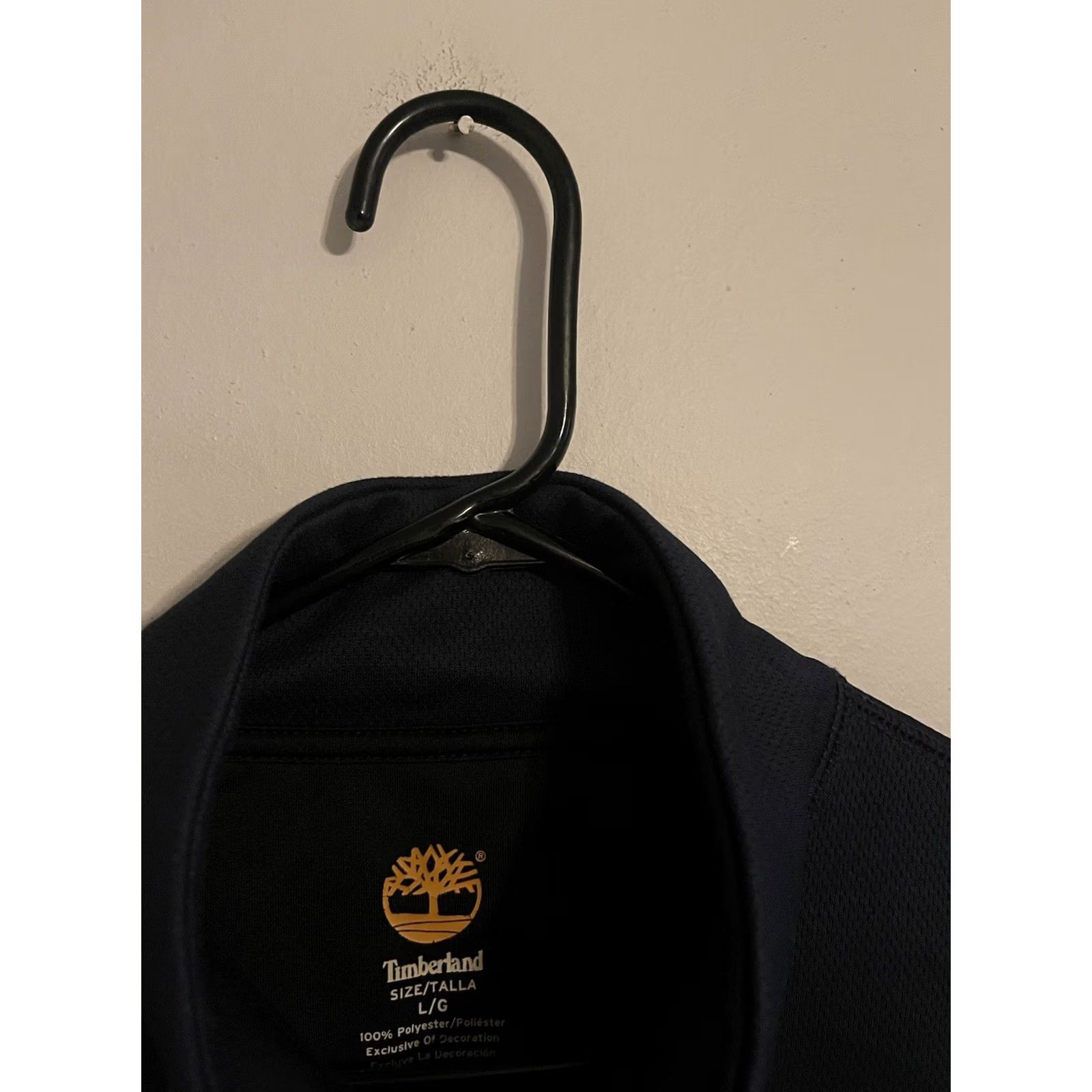 Timberland Timberland Golf Pullover Jacket Mens Large L Navy Blue 1/4 Zip Mock Neck Size US L / EU 52-54 / 3 - 3 Thumbnail