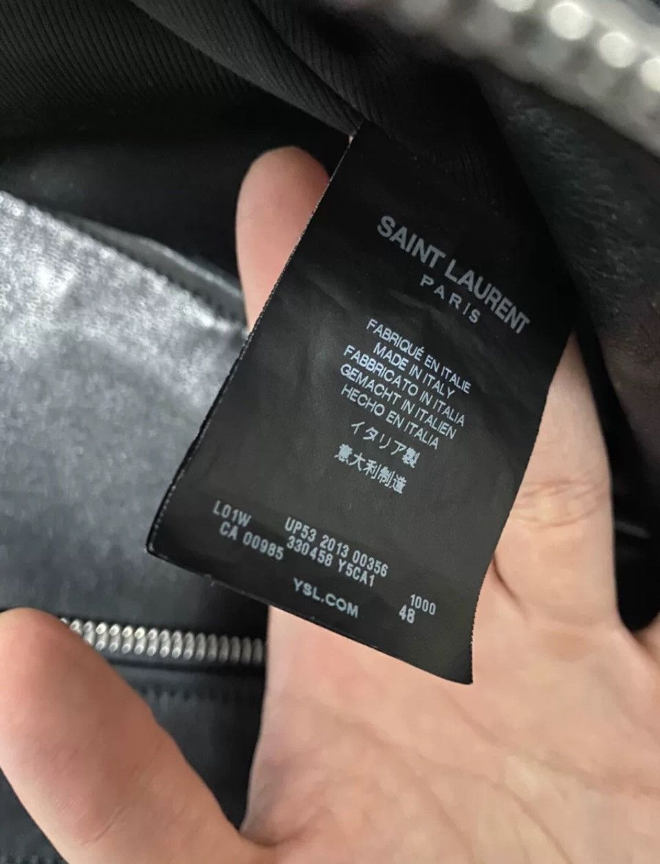 Saint Laurent Paris Saint laurent 2013 Classic Leather Jacket -DMC Size US M / EU 48-50 / 2 - 4 Thumbnail
