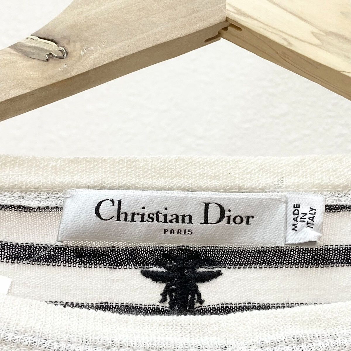 Dior Christian Dior Monochrome Striped Printed Knit Jumper Size S / US 4 / IT 40 - 5 Thumbnail