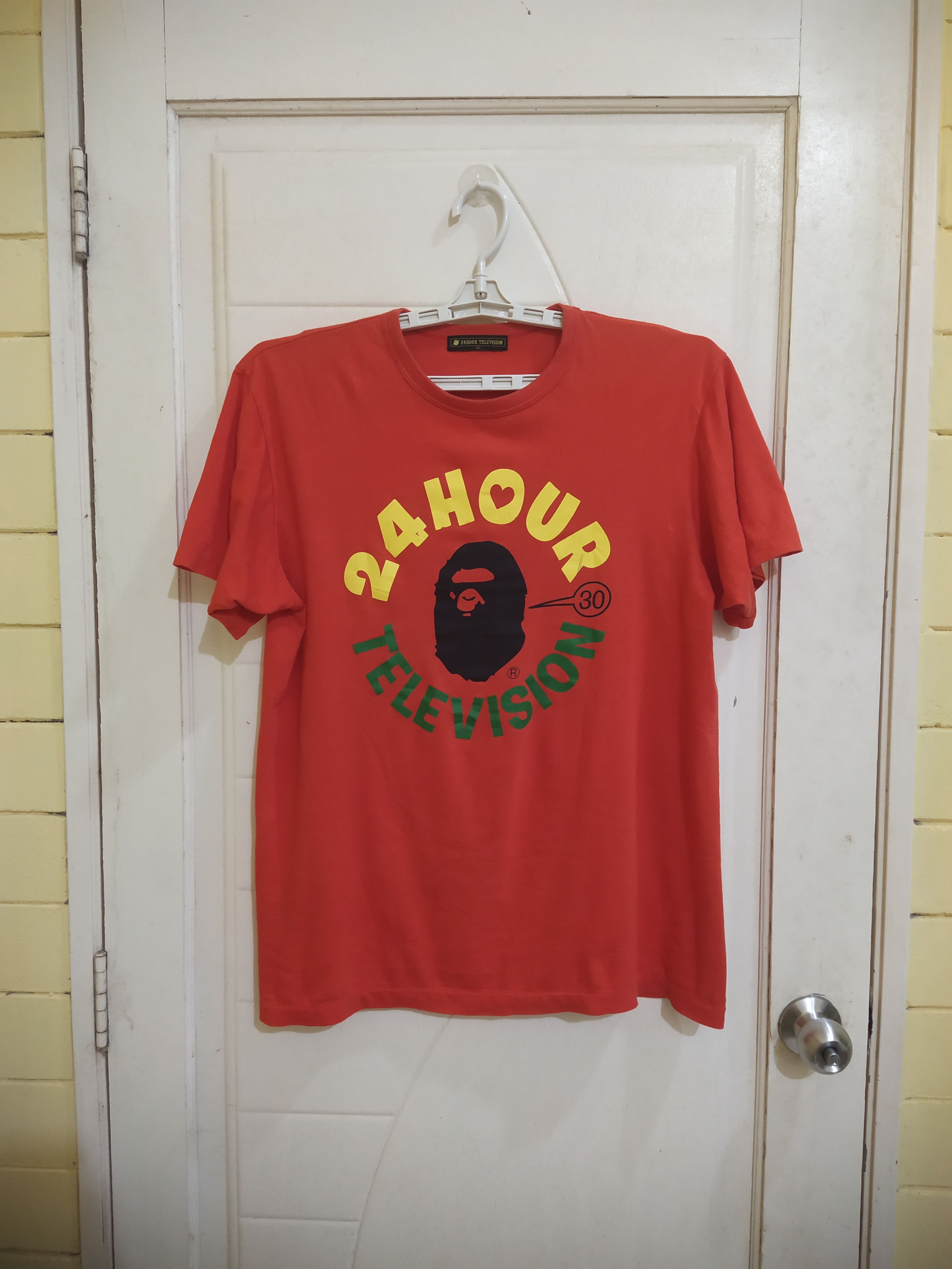 RARE VINTAGE BAPE x 24 Hour Television 30th Anniversary
