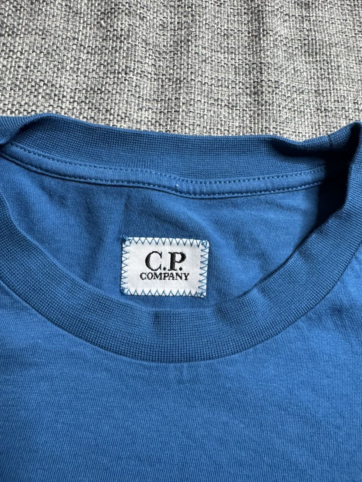 C.P. Company C.P. Company Big Logo blue T-Shirt Size US M / EU 48-50 / 2 - 4 Thumbnail