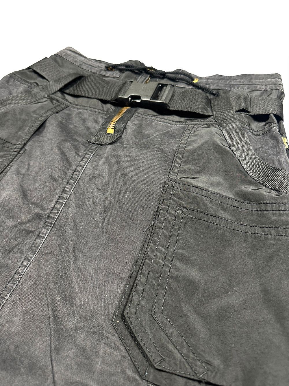 Jean Paul Gaultier Jean Paul Gaultier AW03 Bondage Cargo Skirt Size 28" / US 6 / IT 42 - 7 Thumbnail