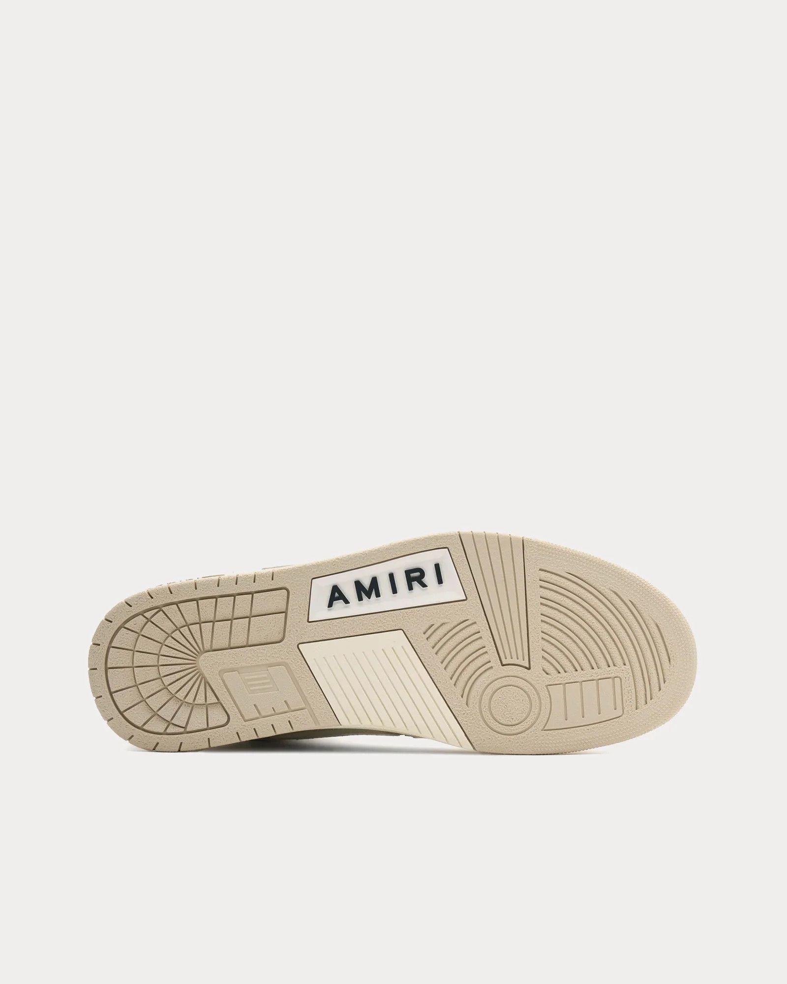 Amiri o1mle0426 Crystal Skelton Hi-Top Sneakers in Beige Size US 10 / EU 43 - 5 Thumbnail