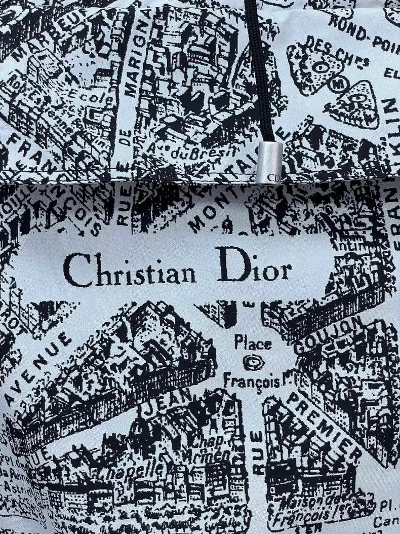 Dior Dior Paris map short-sleeved windbreaker jacket 2504-Nextar Size S / US 4 / IT 40 - 5 Thumbnail