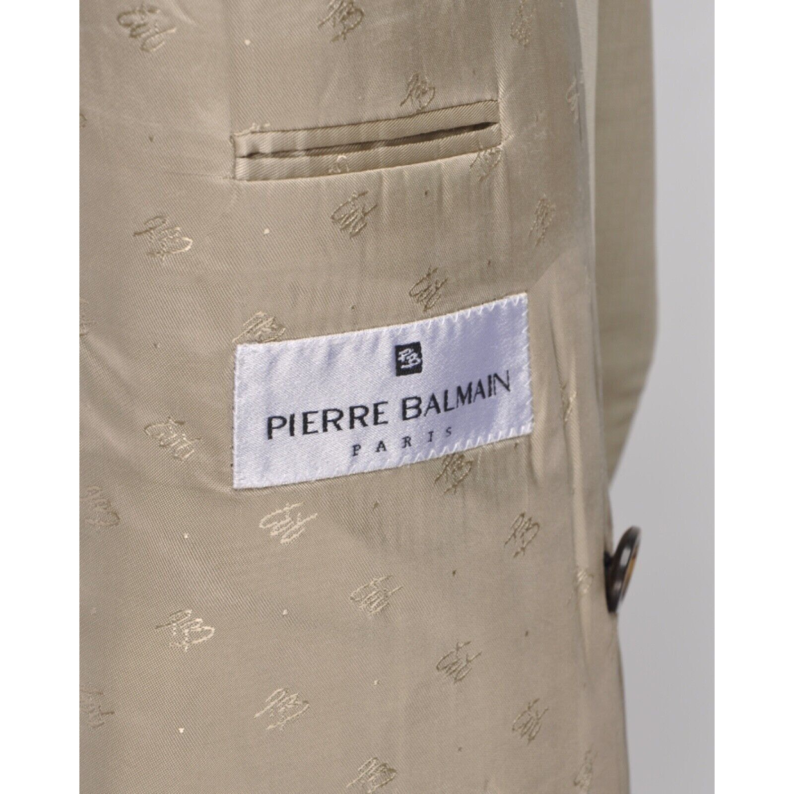 Designer × Pierre Balmain Men's PIERRE BALMAIN 2-Piece Suit Blazer Trousers EU 52 UK42 Size 52R - 11 Thumbnail