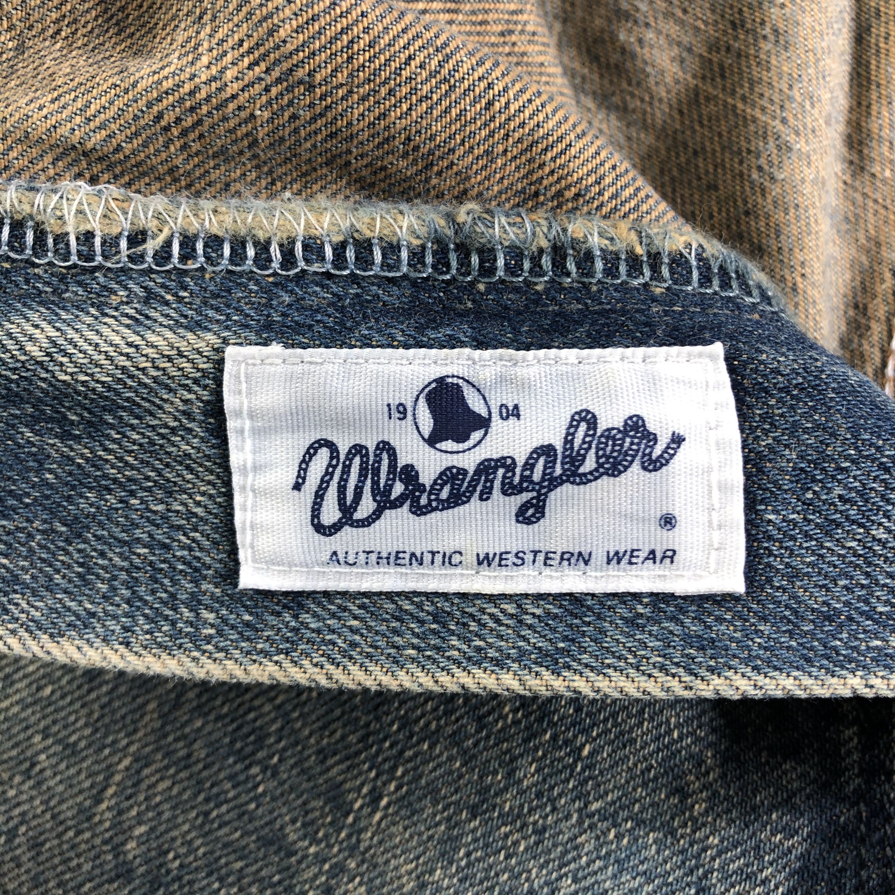 Vintage Vintage Wrangler Selvedge Jeans-JM3693 Size US 32 / EU 48 - 9 Thumbnail