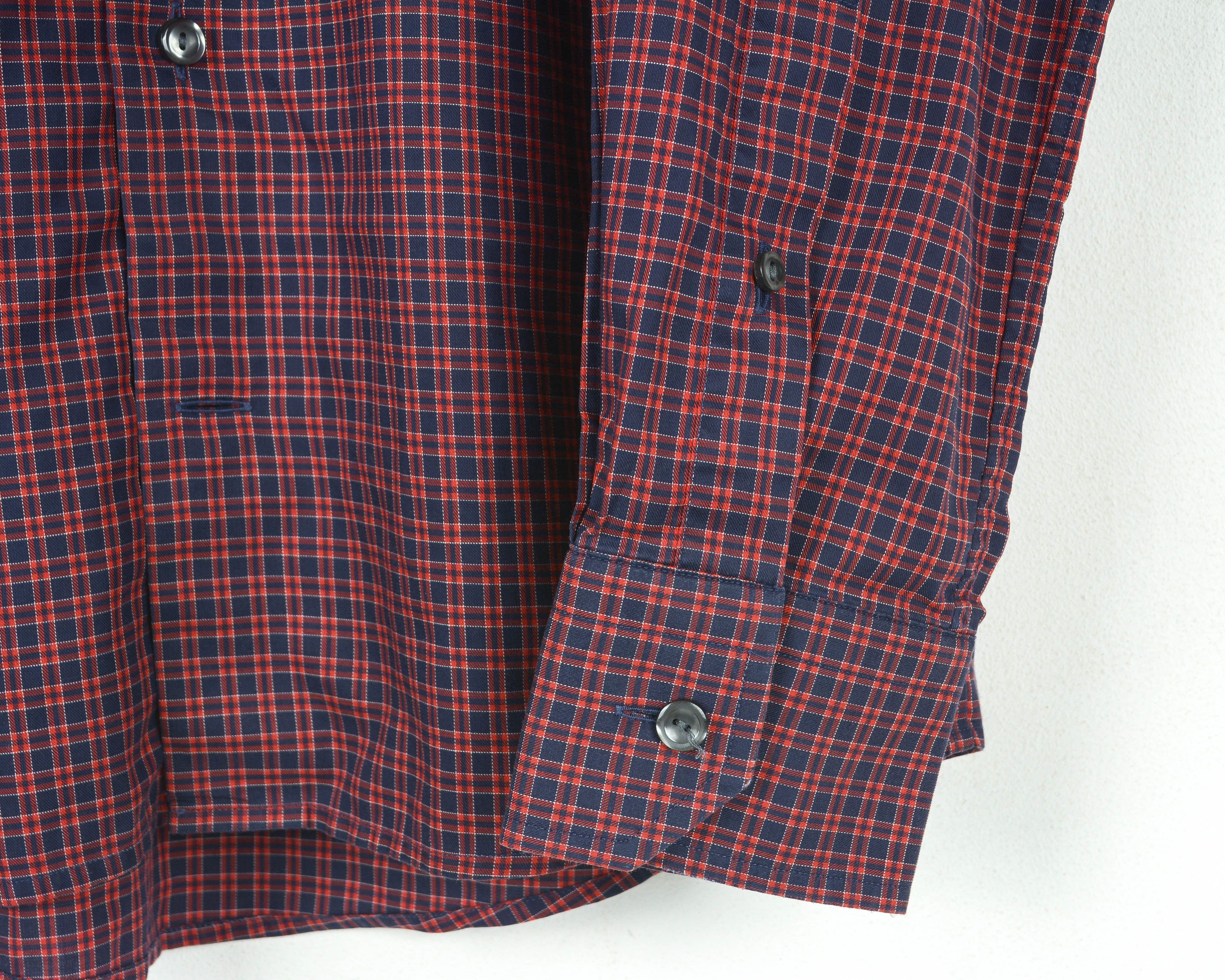 Eton 15 1/2" Size 39 Slim Fit Button Up Shirt Long Sleeved Check Size US S / EU 44-46 / 1 - 3 Thumbnail