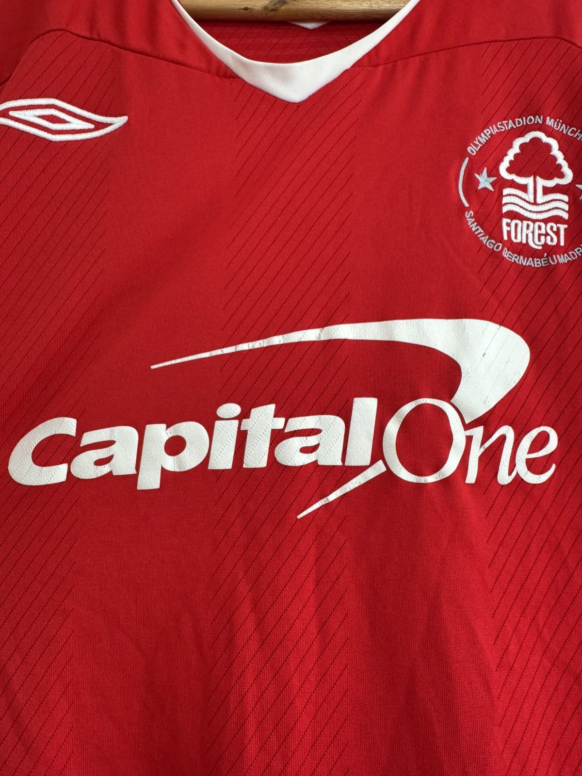 Umbro × Vintage Vintage Nottingham Forest 2008-2009 Home Soccer Jersey Kit Size US XXL / EU 58 / 5 - 8 Thumbnail