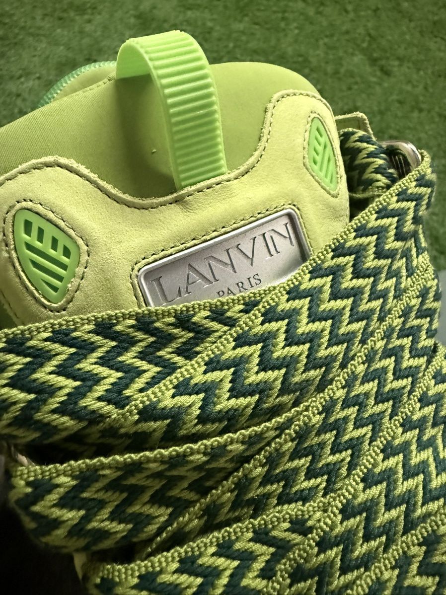 Lanvin Lanvin Curb Sneaker ‘Green’ Size US 12 / EU 45 - 5 Thumbnail
