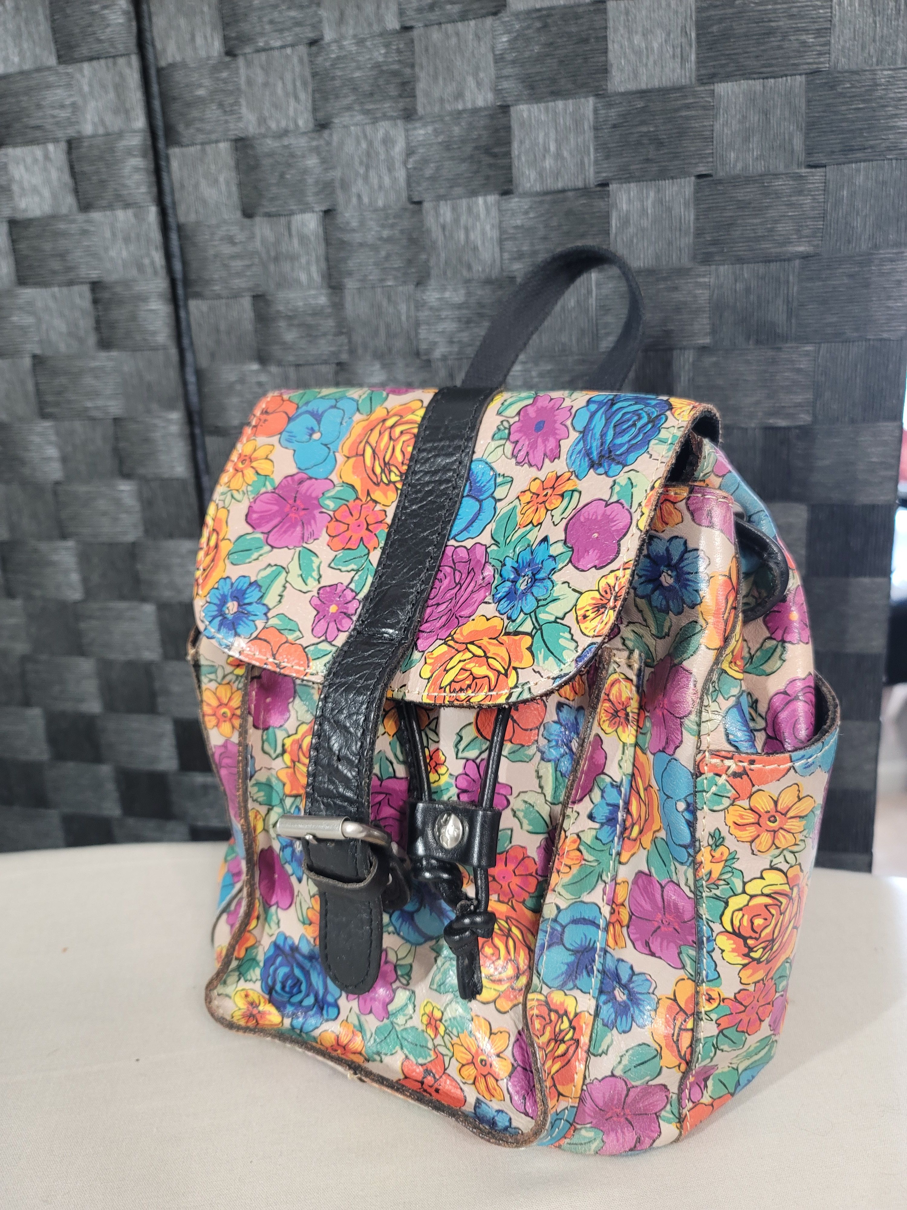 PATRICIA NASH Patricia Nash Italian Leather Floral Backpack Grailed