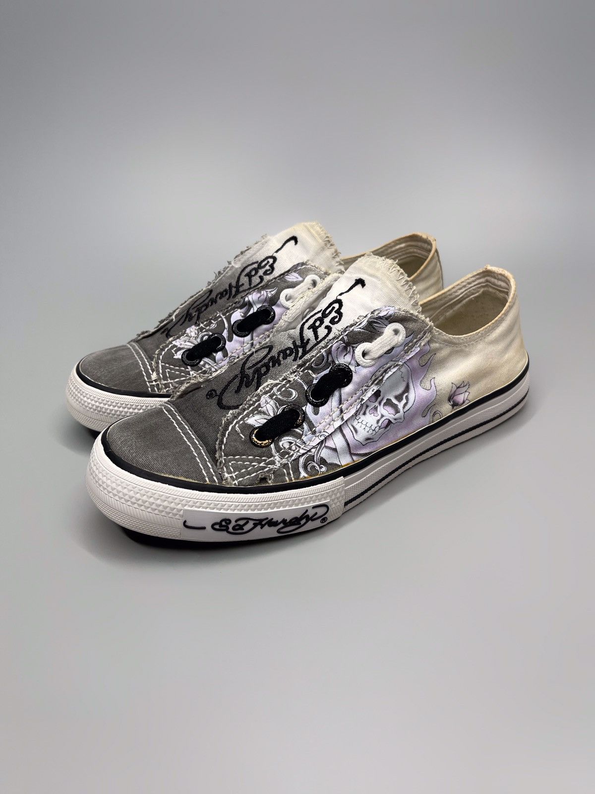 Ed Hardy × Vintage Y2k Ed Hardy By Christian Audigier Sneakers Size US 7 / IT 37 - 12 Thumbnail
