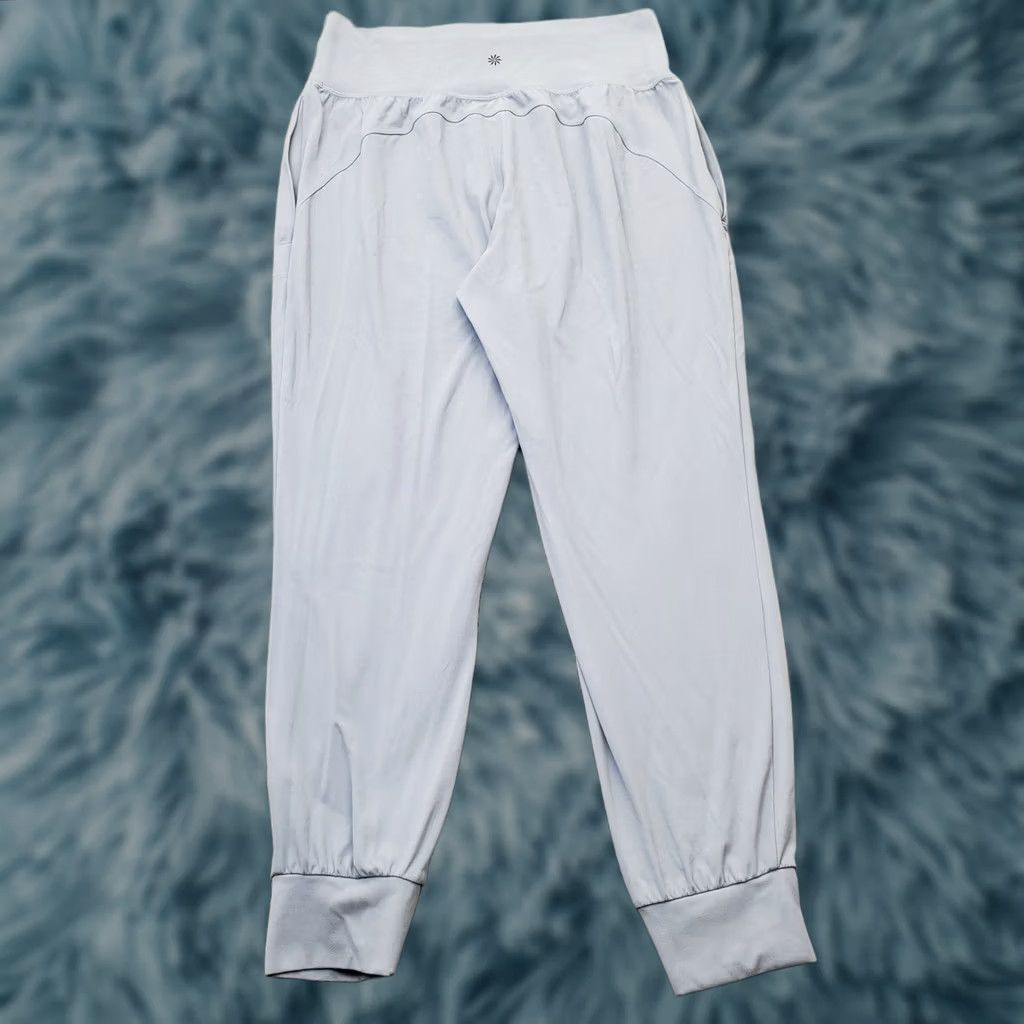 Athleta Athleta Salutation Jogger Pants Womens L Blue Workout Lounge Yoga Elastic Waist XS? Size 36" / US 14 / IT 50 - 1 Thumbnail