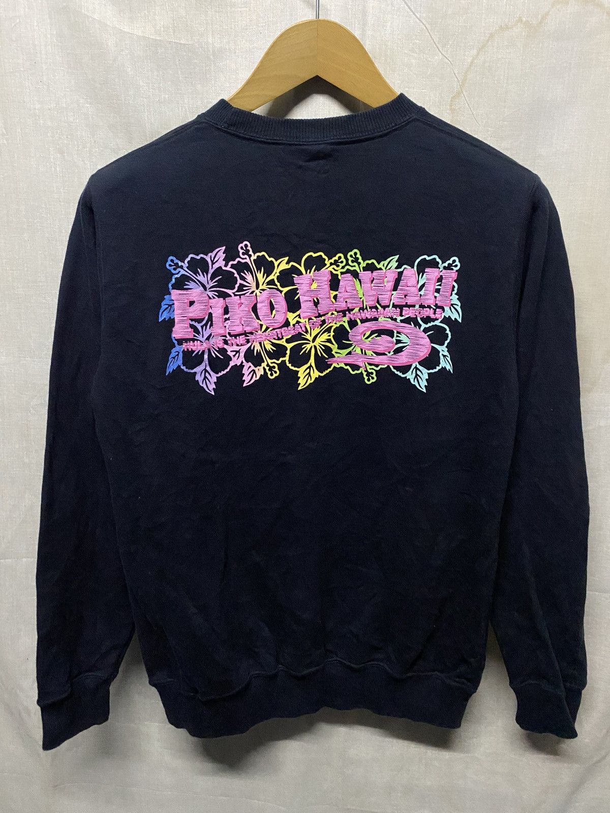 Vintage Vintage Piko Hawaii Back Hit Sweatshirt Size US M / EU 48-50 / 2 - 1 Thumbnail