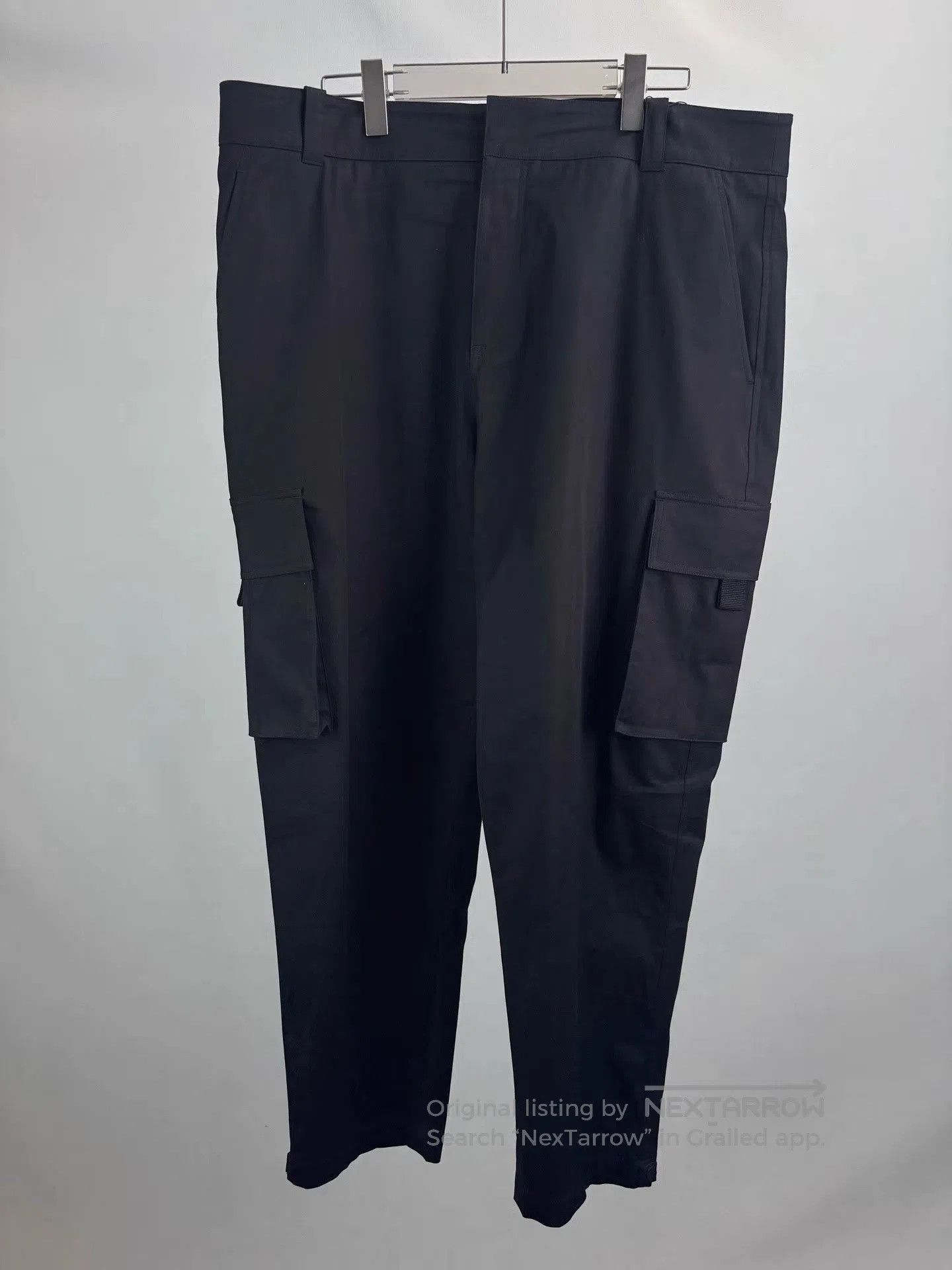 Dior Black Cargo Pants with Side Pockets. Size US 42 / EU 58 - 1 Thumbnail