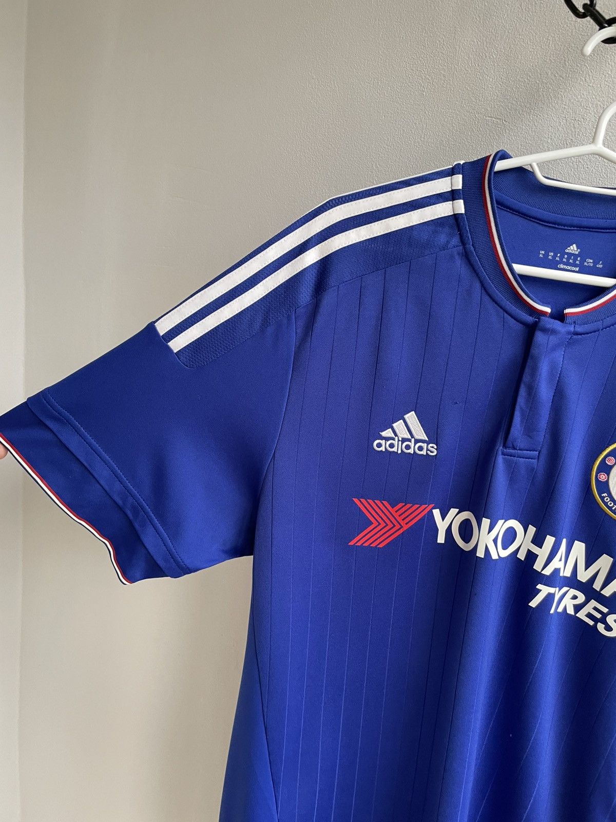 Vintage Chelsea 2015 2016 Home Football Shirt Soccer Jersey Adidas Size US XL / EU 56 / 4 - 3 Thumbnail