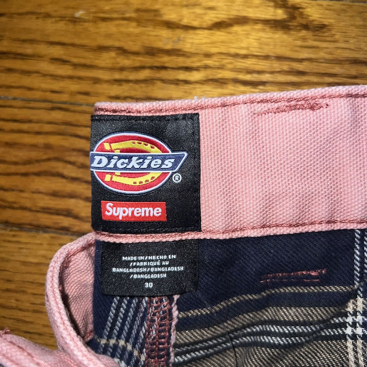 Dickies × Supreme Supreme Dickies Cargo Flannel Lined Cargo Pants Pink Size 30 Size US 30 / EU 46 - 5 Thumbnail