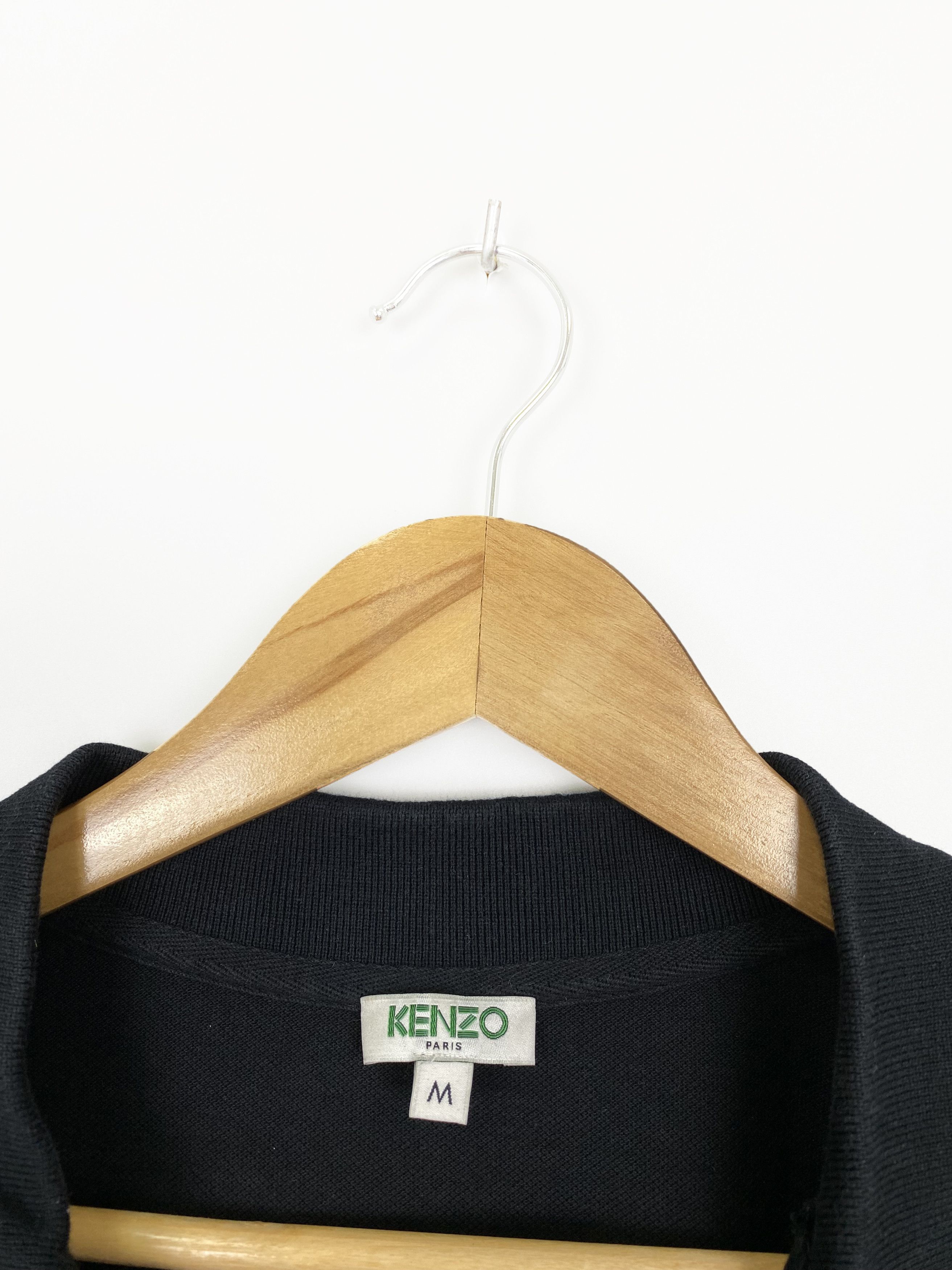 Kenzo KENZO Tiger Logo Black Long Sleeve Size US M / EU 48-50 / 2 - 5 Thumbnail