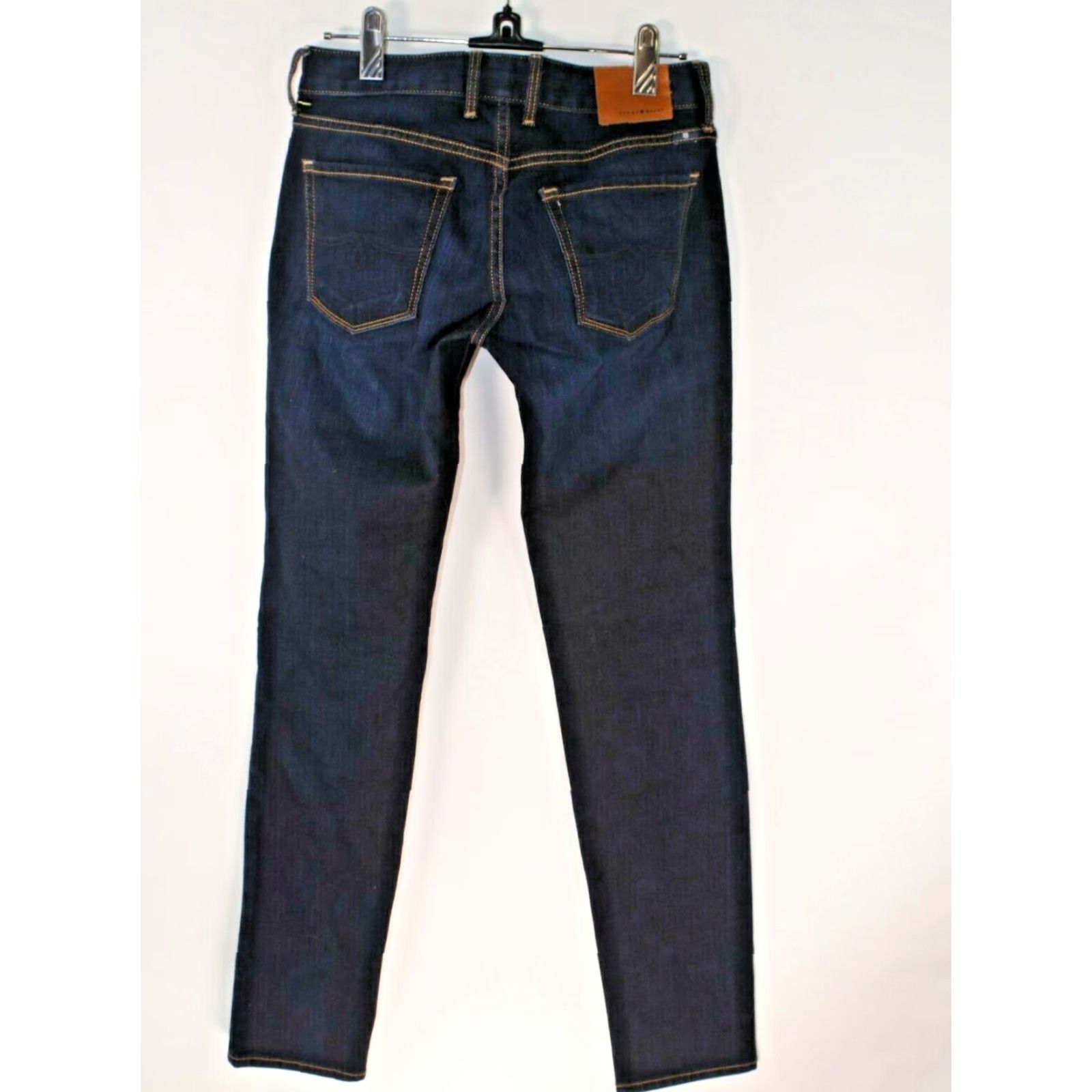 Lucky Brand Lucky Brand Jeans Ankle Women's Dark Wash Blue 00 26X28 Size Regular Cotton Blend Stretch-Classic Button Logo Rise Low 28 Inseam 28" - 26x28 Size 26" / US 2 / IT 38 - 3 Thumbnail