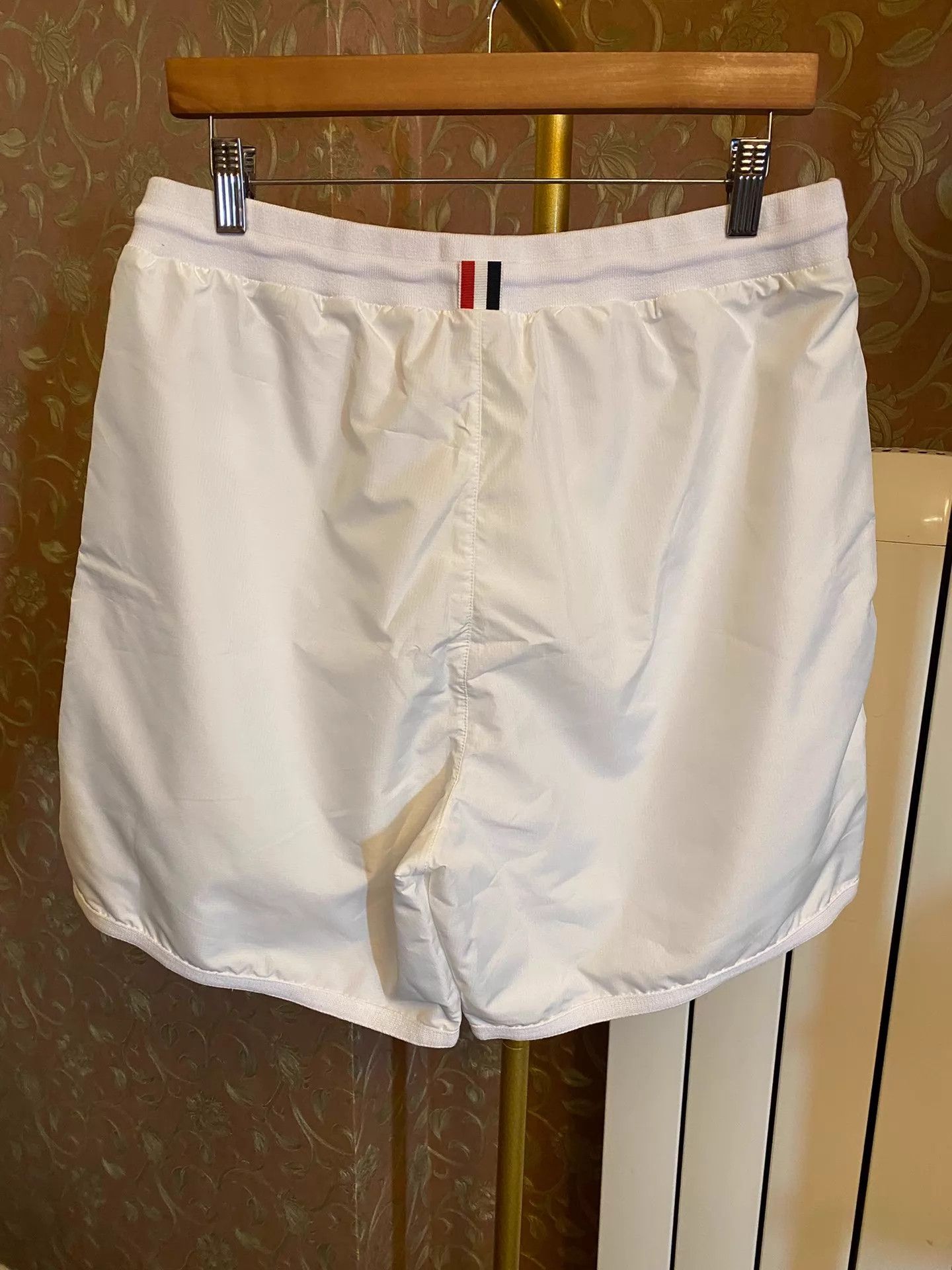 Thom Browne Thom Browne Made in Italy Elastic Waist Lined Beach Shorts 3 Size US 34 / EU 50 - 5 Thumbnail