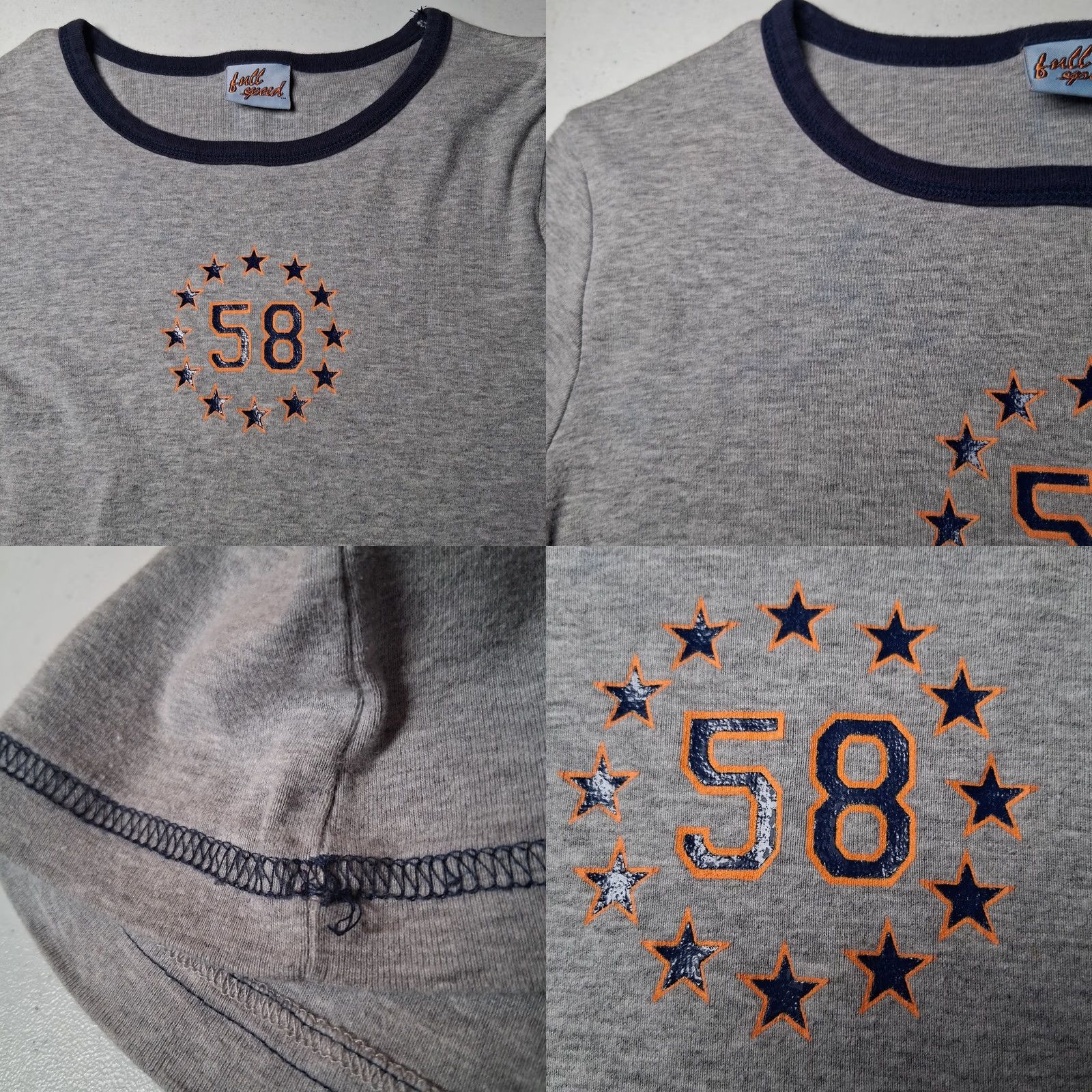 Speedo VINTAGE Full Speed Shirt Juniors Small Long Sleeve Slim Gray Knit top Retro Y2K Sportswear Casual Mens Womens Girls BoyS Size S / US 4 / IT 40 - 8 Thumbnail