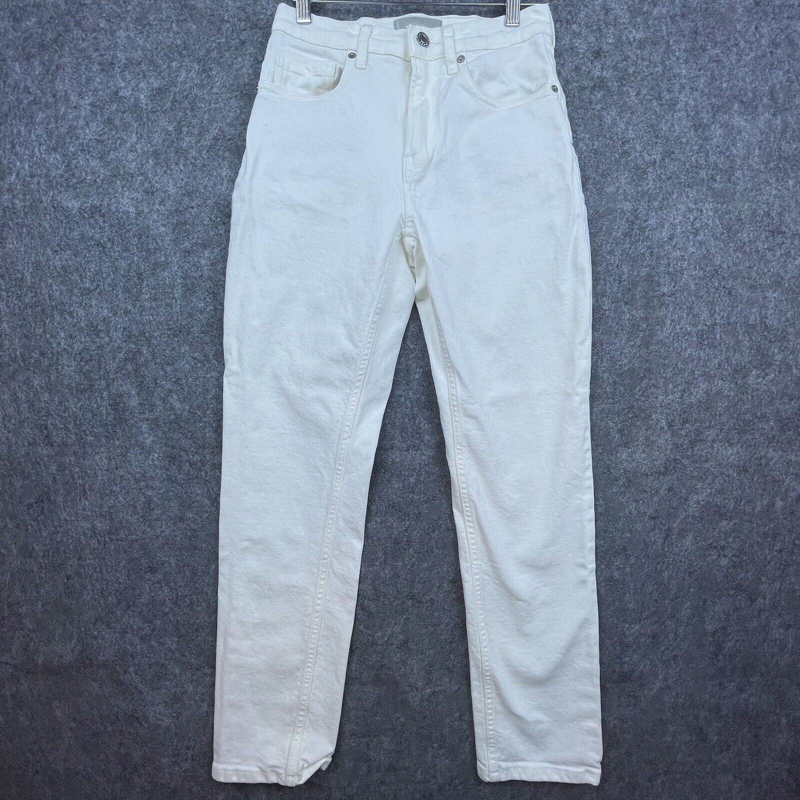 Everlane Everlane Jeans Womens 25 White Cheeky Jean Slim Straight Size 25" / US 0 / IT 36 - 1 Thumbnail
