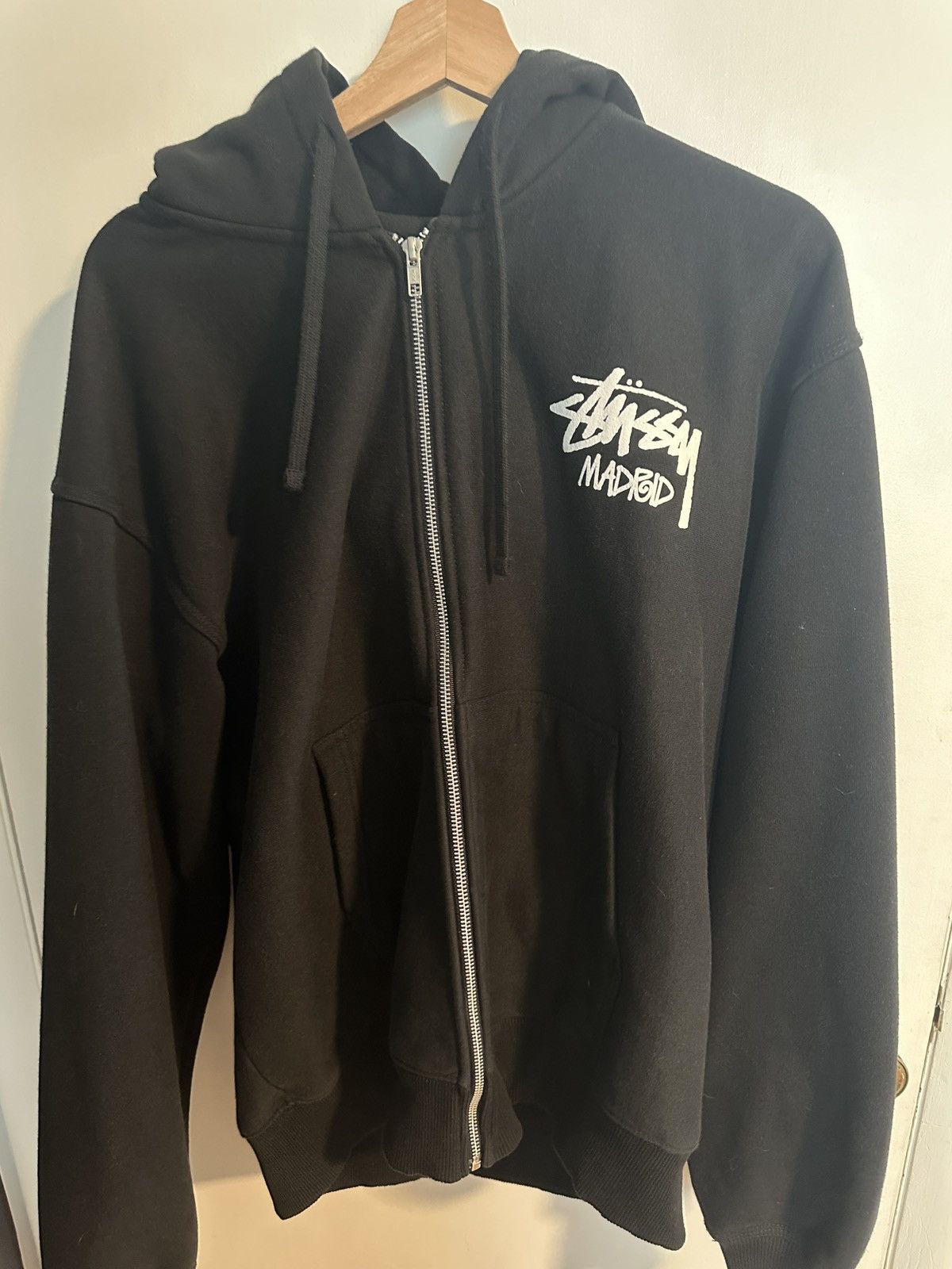 Stussy Stussy Madrid Full Zip Up Hoodie | Grailed