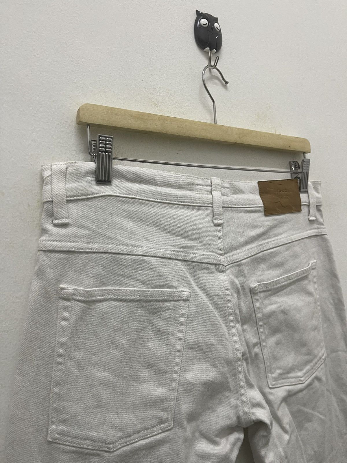 Jil Sander × Uniqlo Rare +J Jil Sander x Uniqlo Selvedge White Denim Size US 31 - 3 Thumbnail