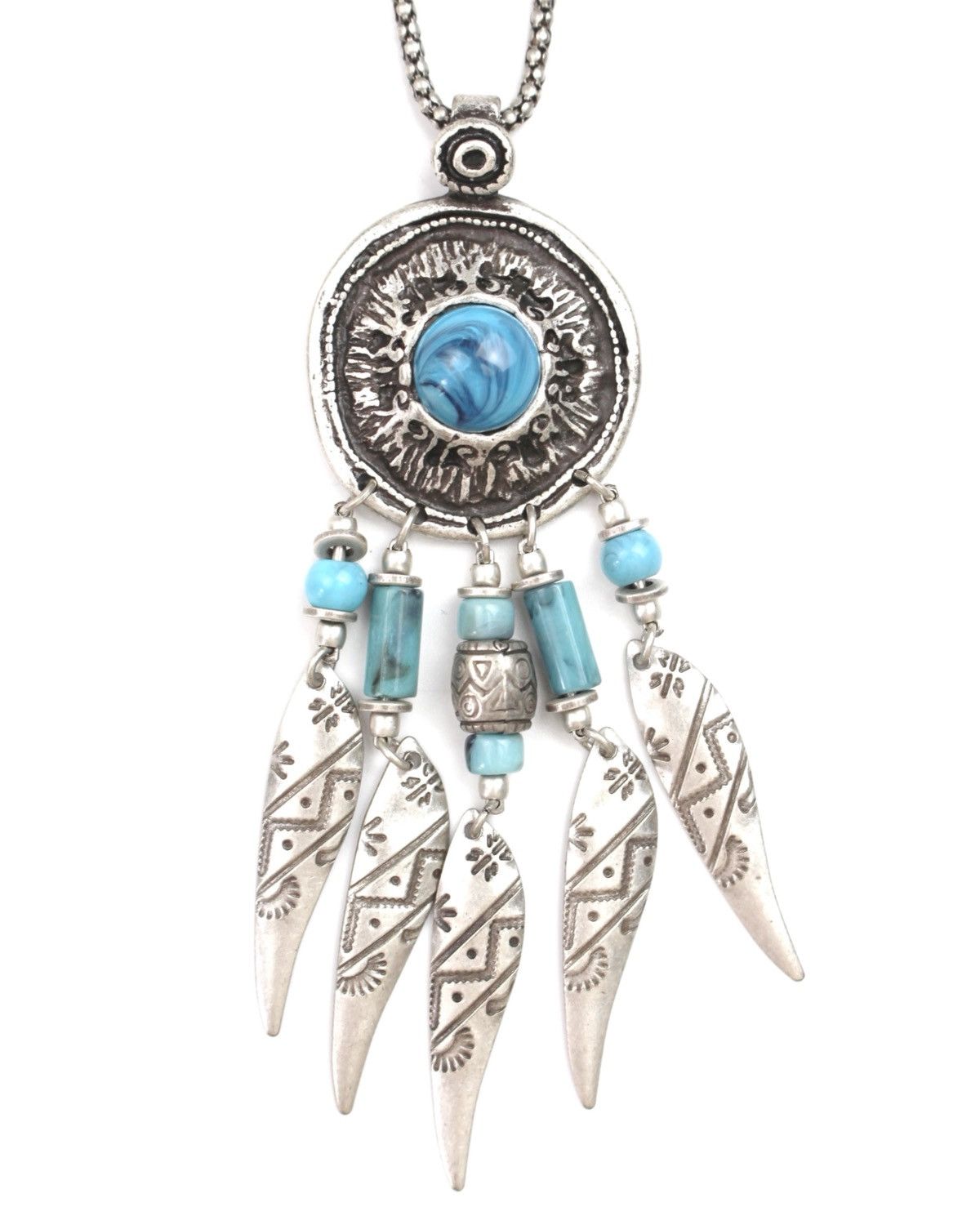 GOA 2000S G.O.A TRIBAL DREAMCATCHER PENDANT NECKLACE Size ONE SIZE - 1 Thumbnail