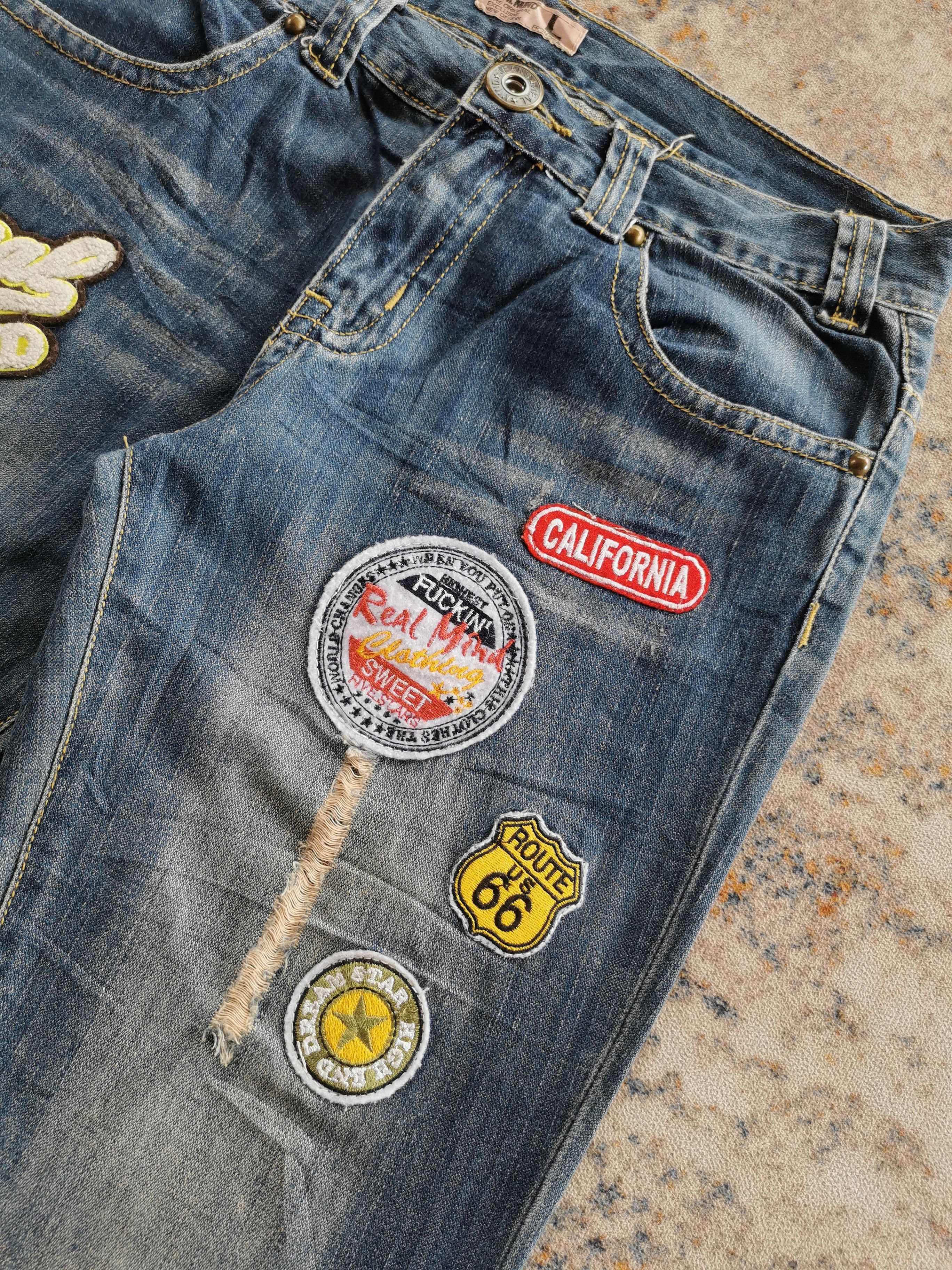 Kapital Realmind Flared Customized Vintage Patch Jeans Style KAPITAL Size US 31 - 6 Thumbnail